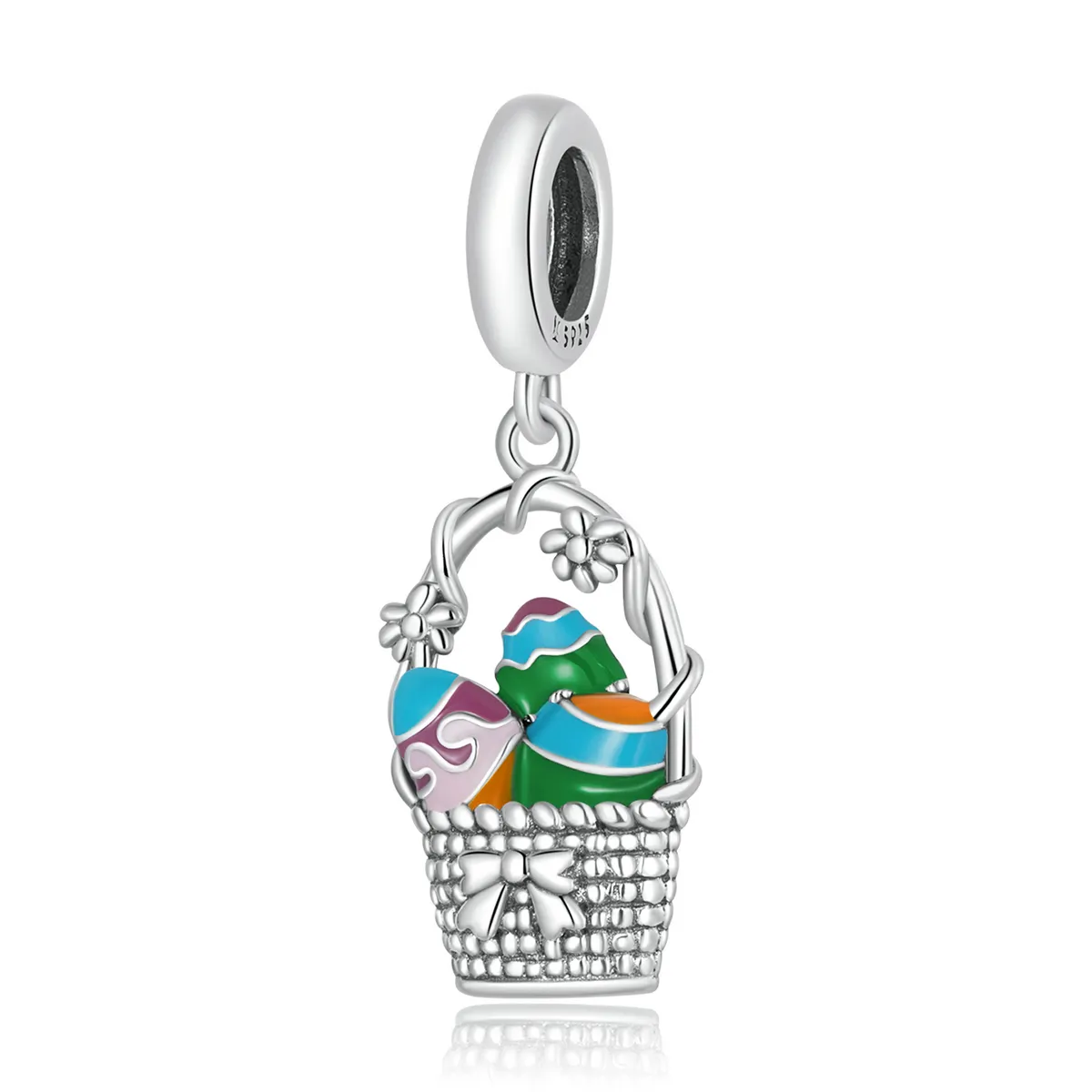 Pandora Style Egg Basket Dingle - SCC2118