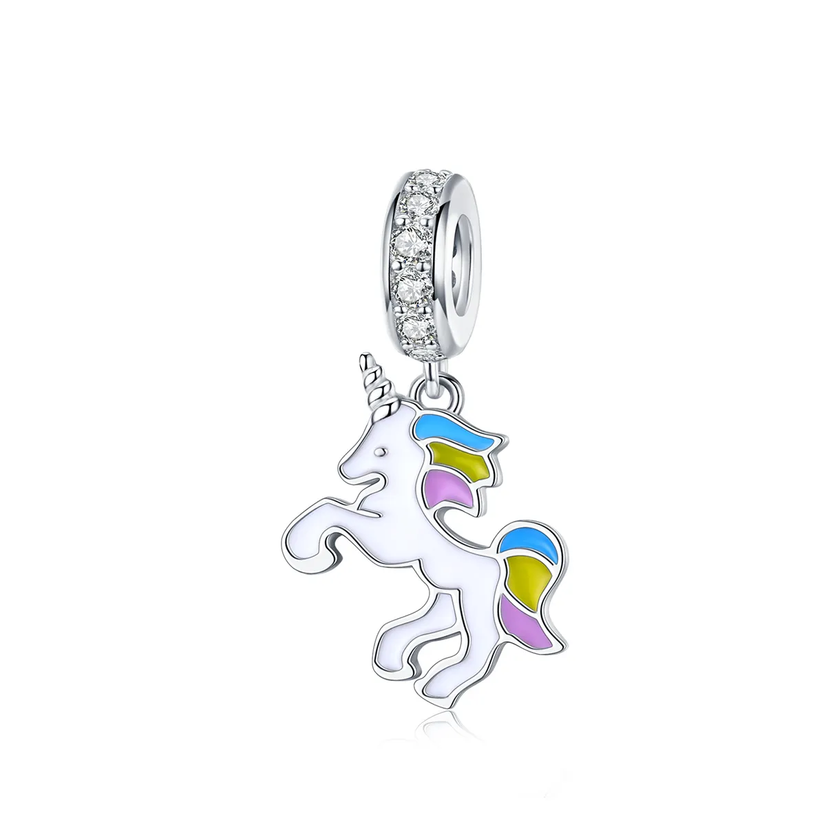 Pandora Style Fantasy Unicorn Dangle - BSC075