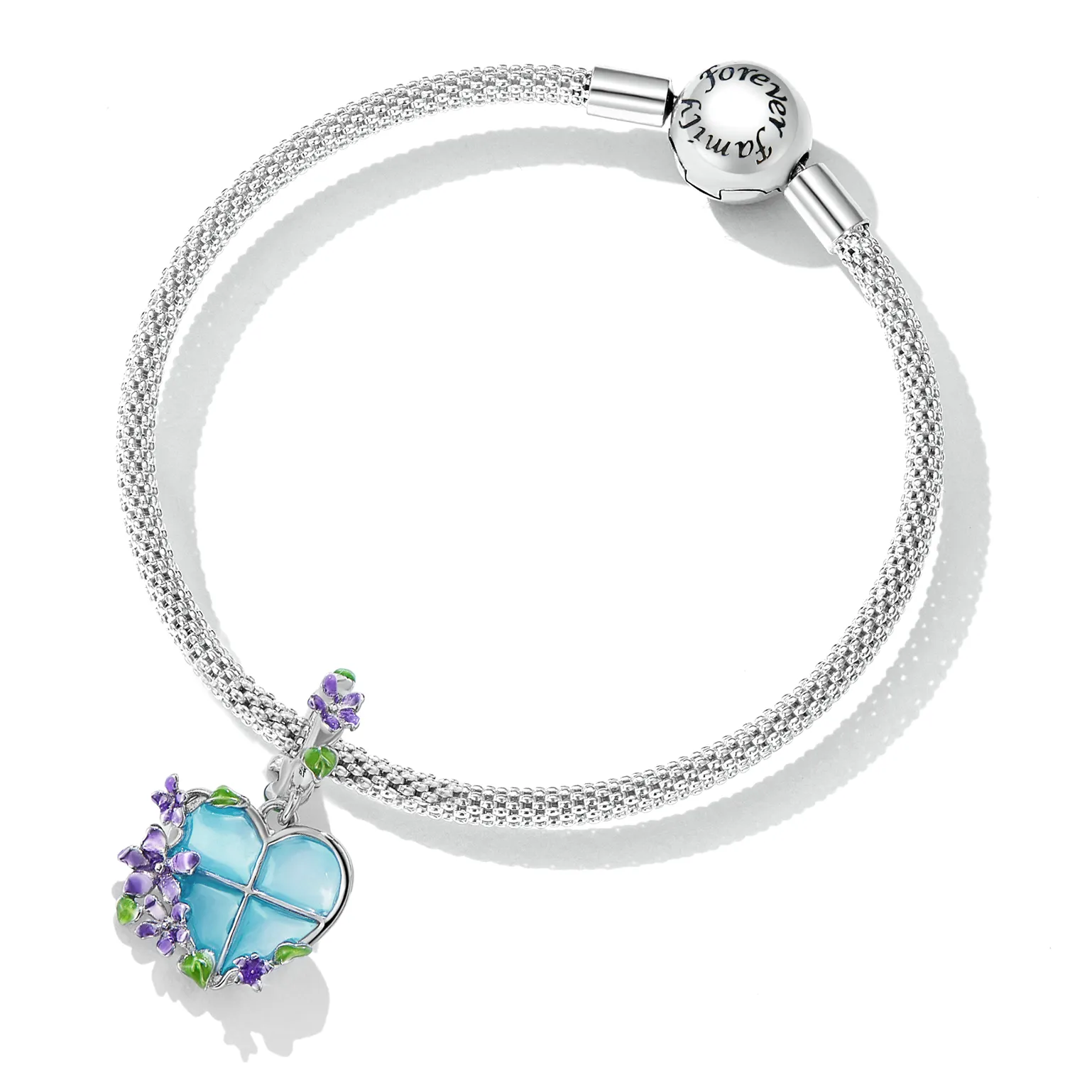 Pandora Style Flower Window Dingle - SCC2323