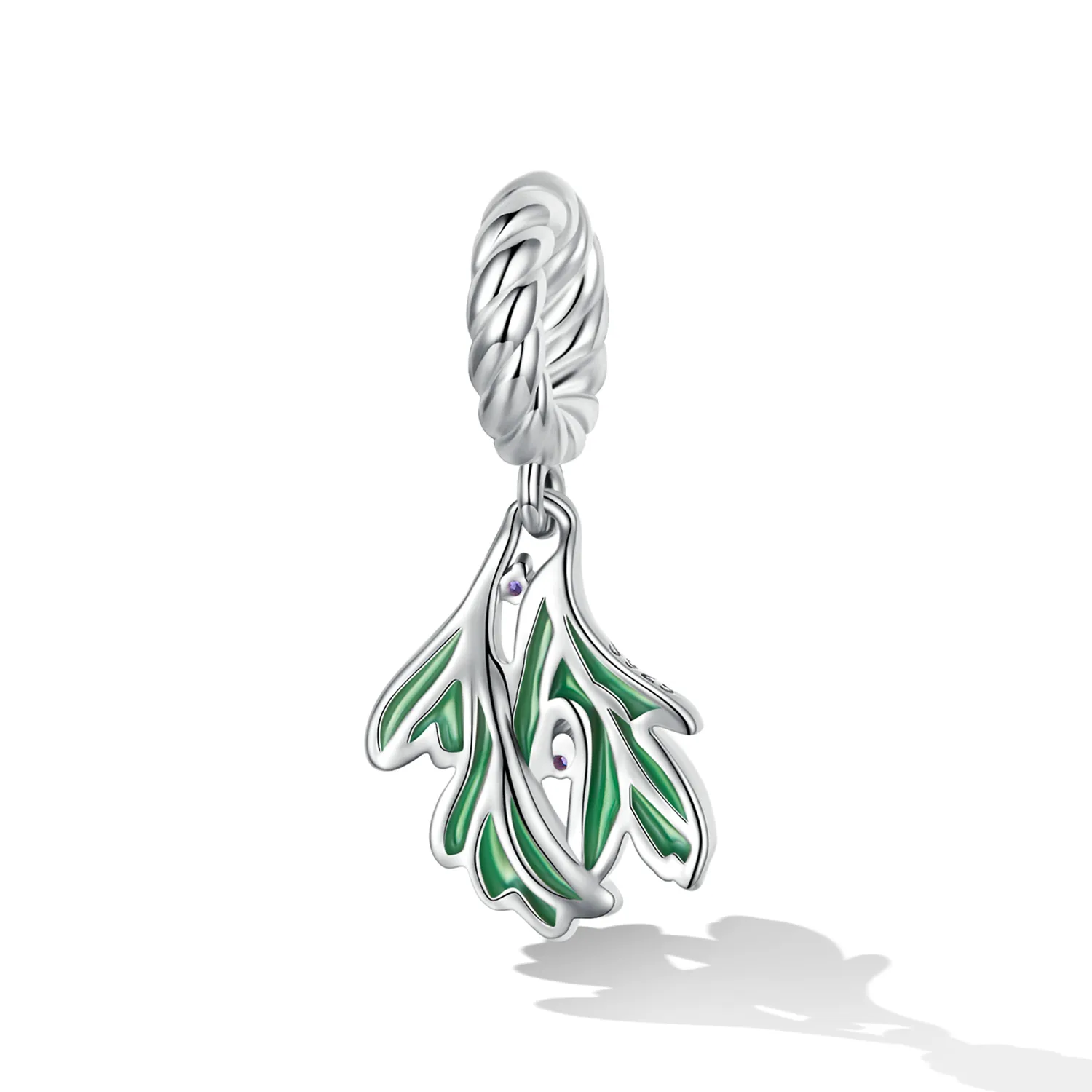 Pandora Style Fresh Leaves Dingle - SCC2295