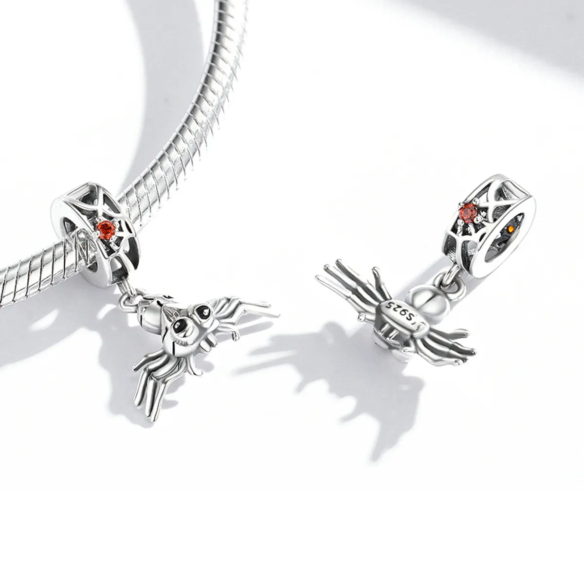 Pandora Style Funny Spider Dangle - SCC1959