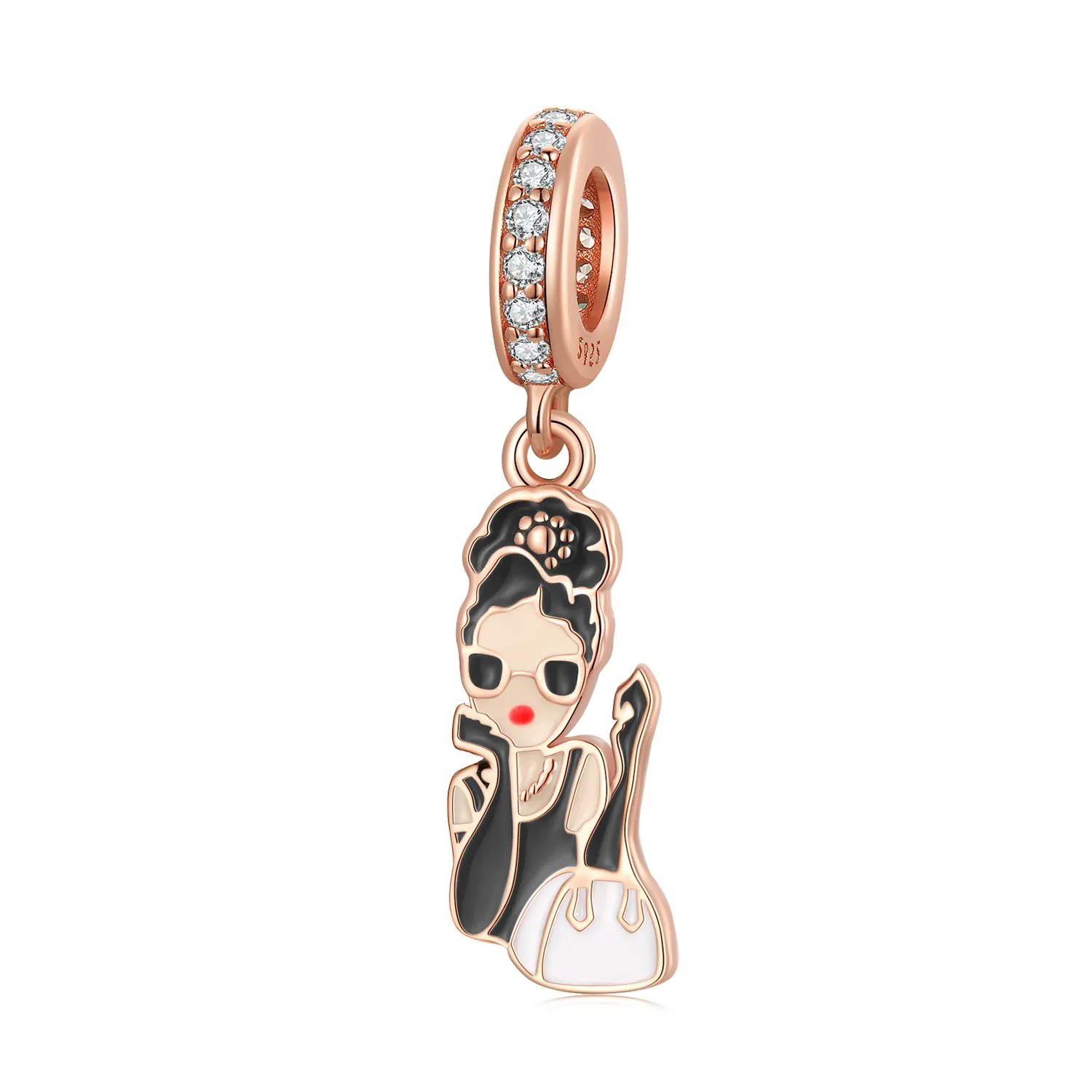 pandora style goddess hepburn dangle bsc641