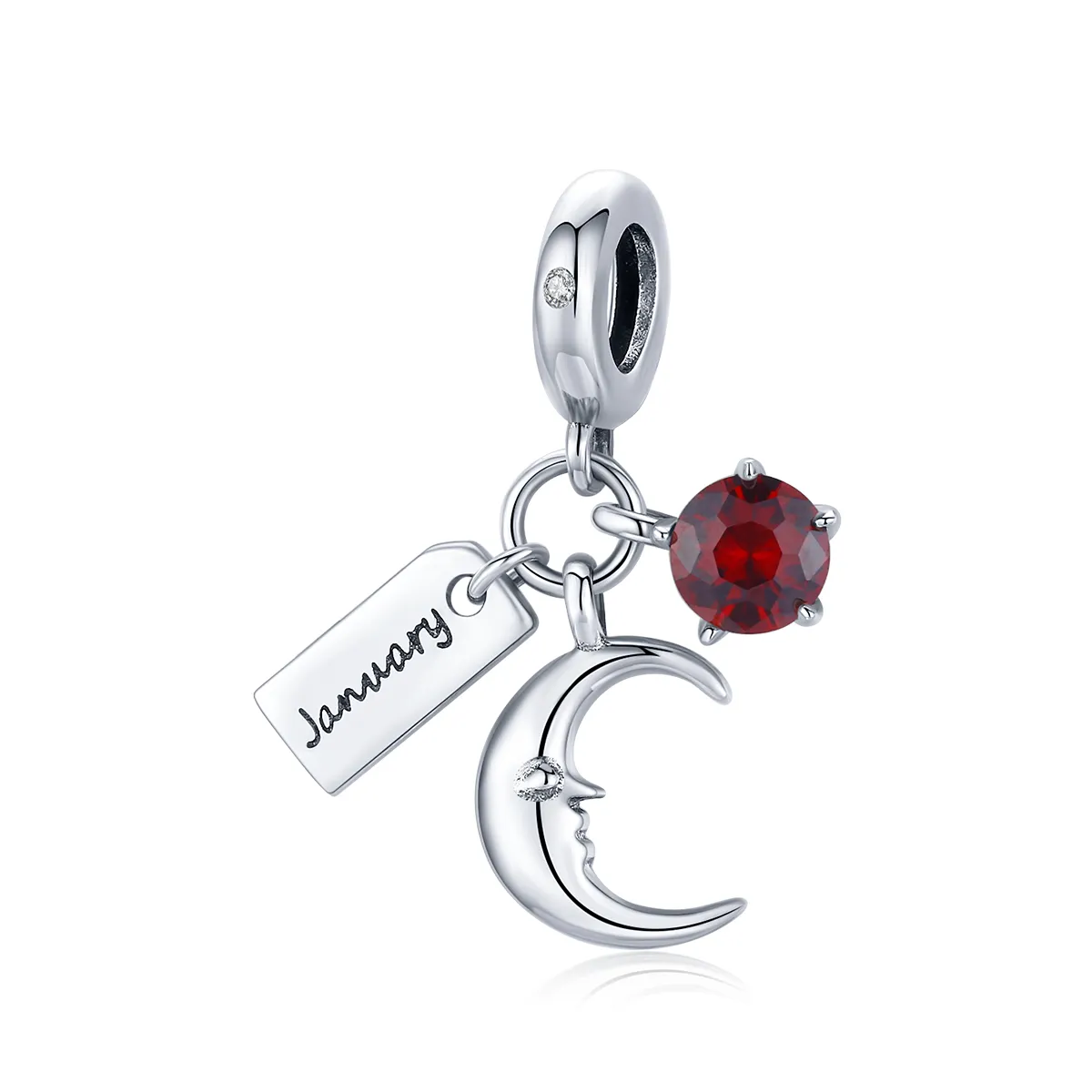 Pandora Style January Birthstone Dangle - SCC1719