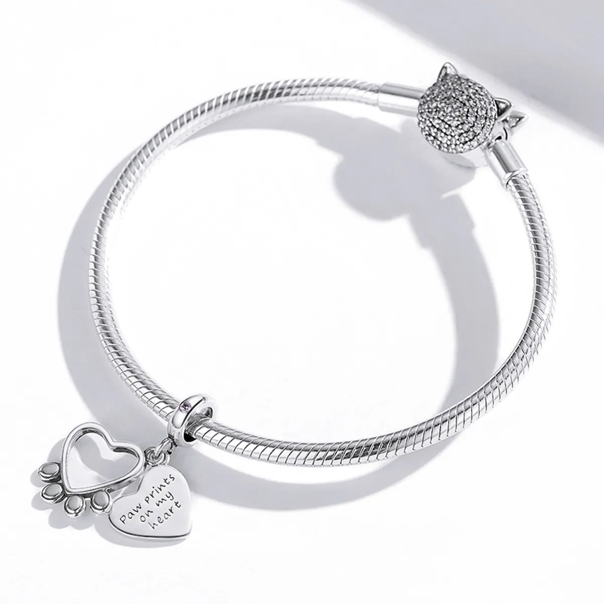 Pandora Style Love Claws Dangle - BSC511