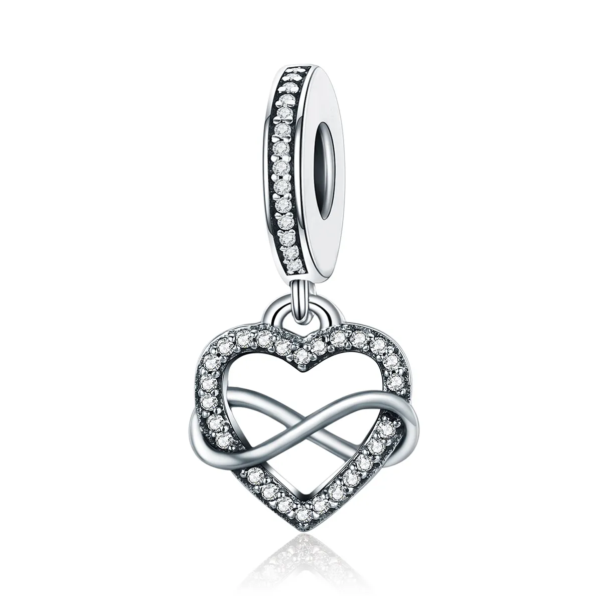 Pandora Style Love Knows No Bounds Dangle - SCC261