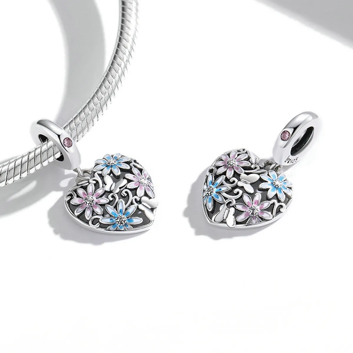 Pandora Style Love Secret Garden Dangle - SCC2062