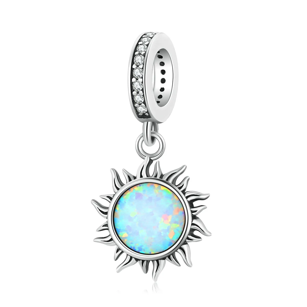 pandora style opal little sun dangle scc2005