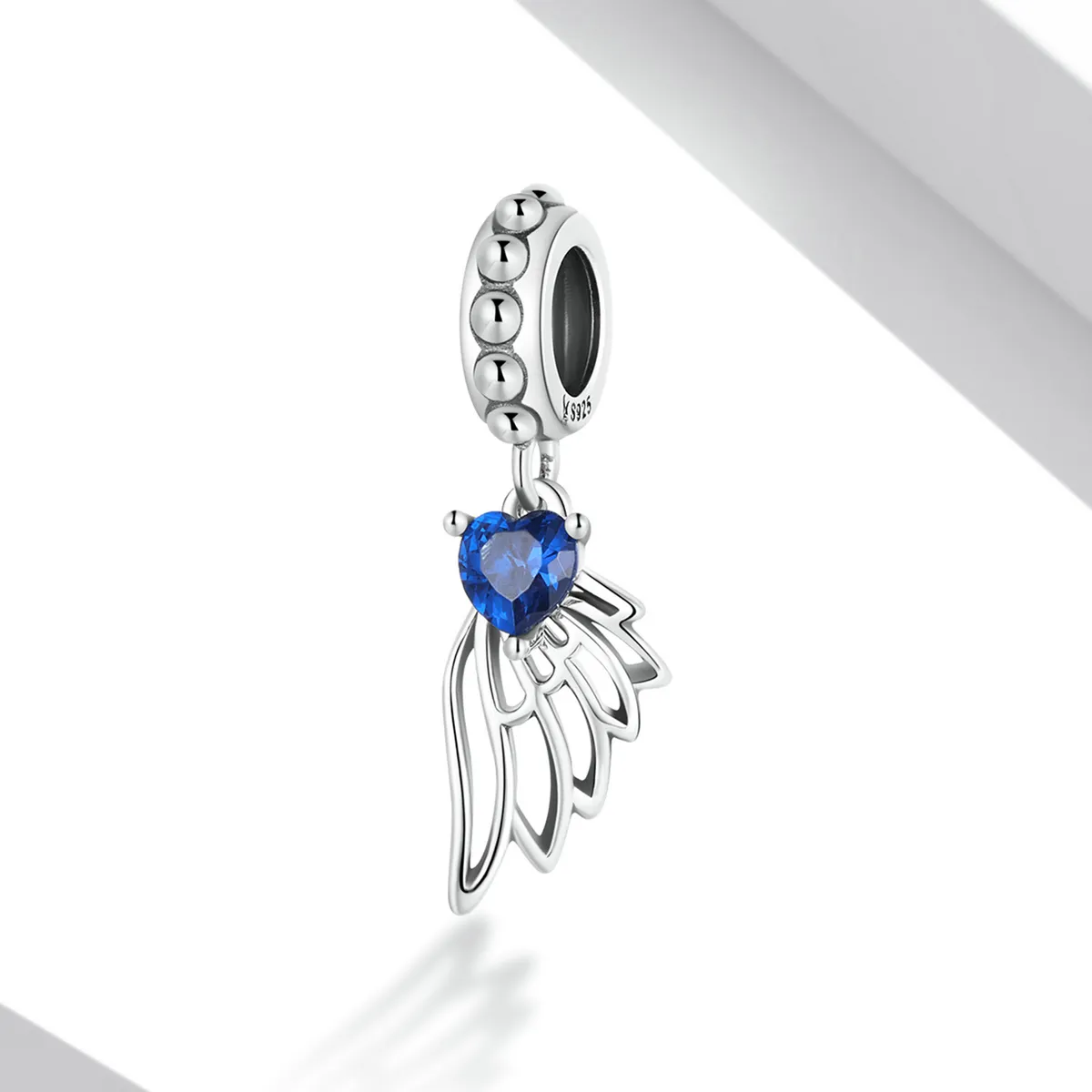 Pandora Style Openwork Out Wings Dingle - SCC2071