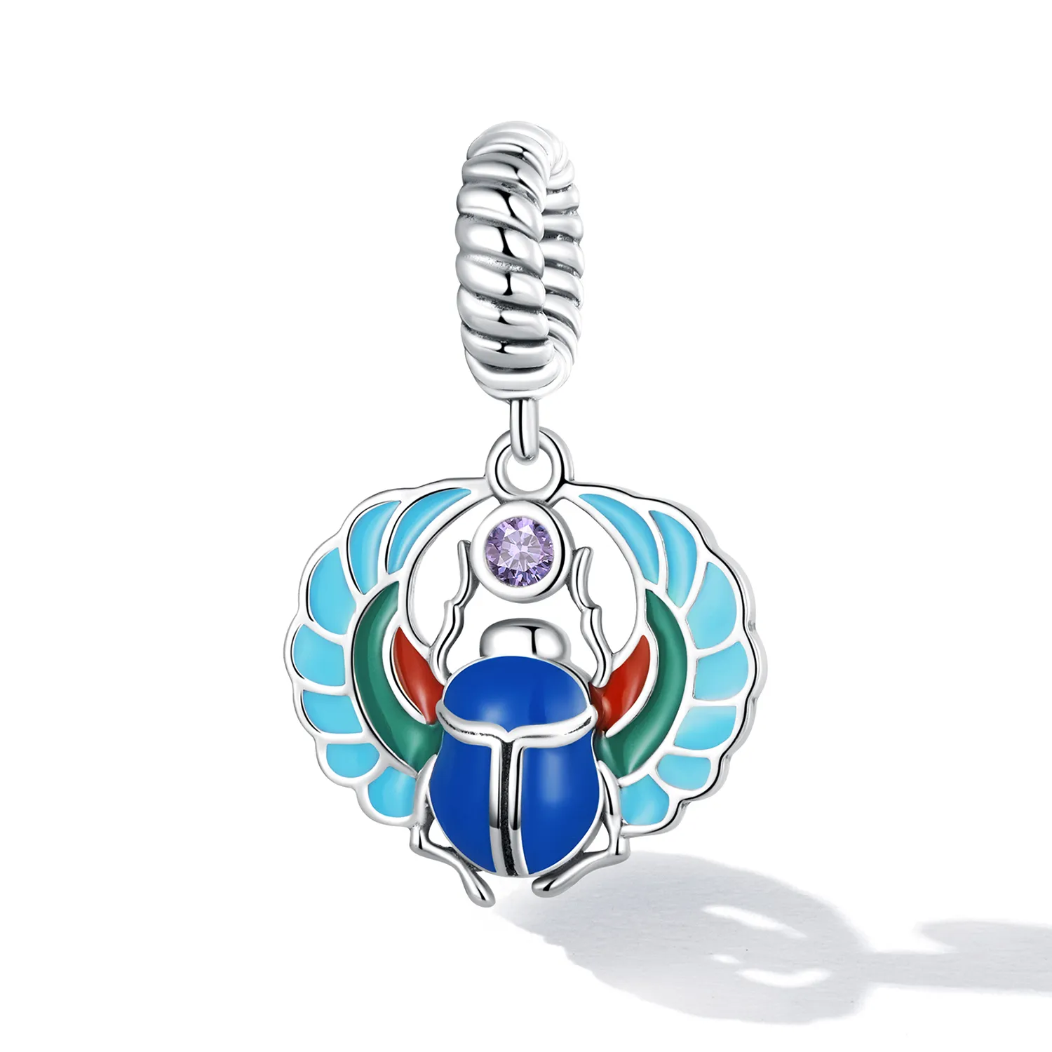 Pandora Style Scarab Dangle - SCC2255