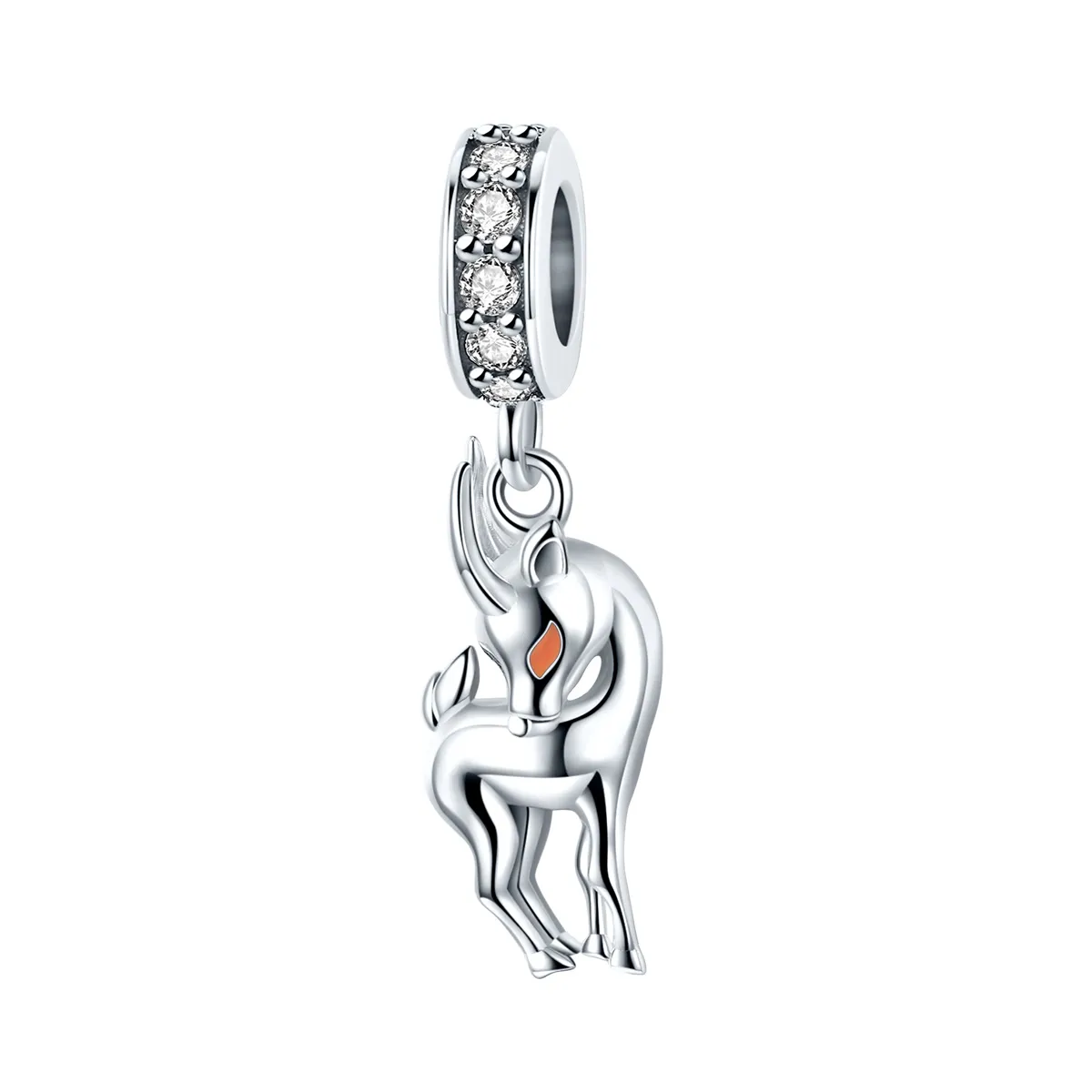 Pandora Style Siste Tibetanske Antilope Dangle - BSC046