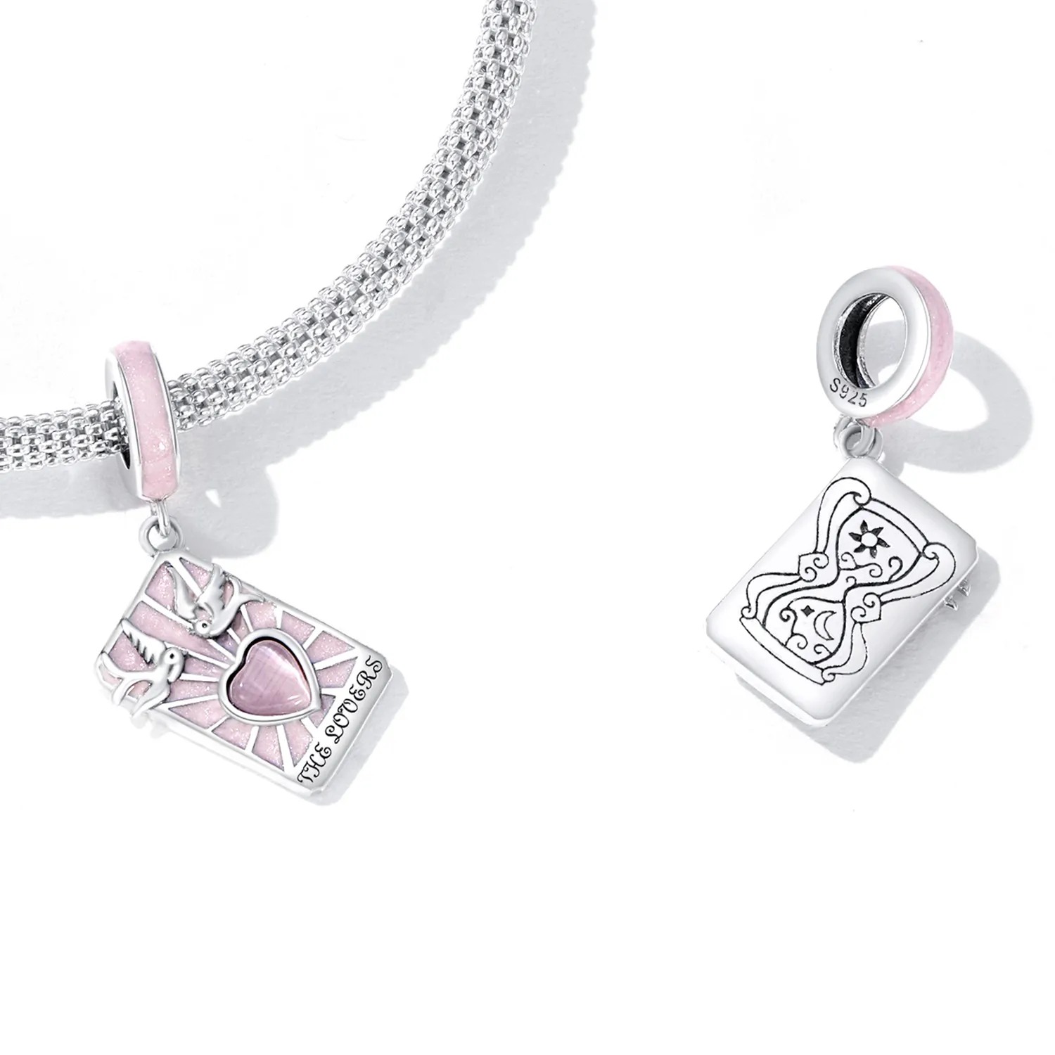 Pandora Style Tarot - Lovers Dangle - SCC2263