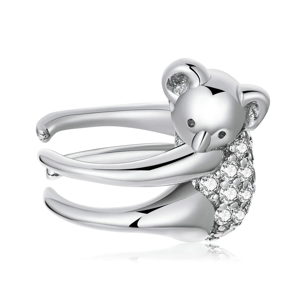 Pandora Style Koala Øreklips - SCE1338