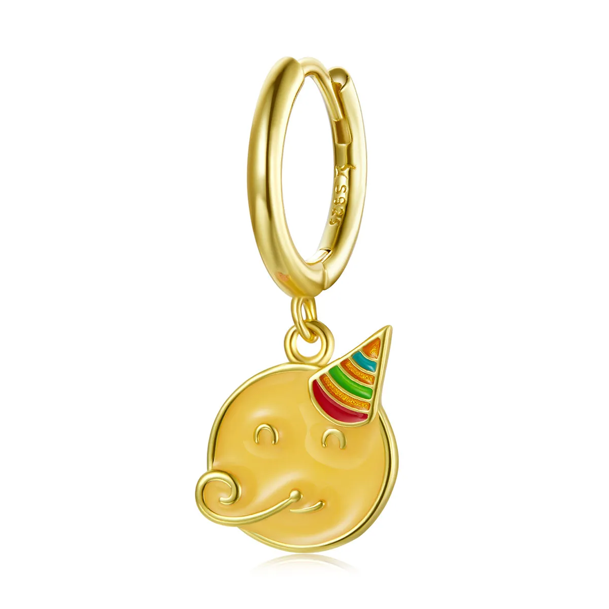 Pandora Style Emoji - Celebrate Hoop øredobber - SCE1204-A