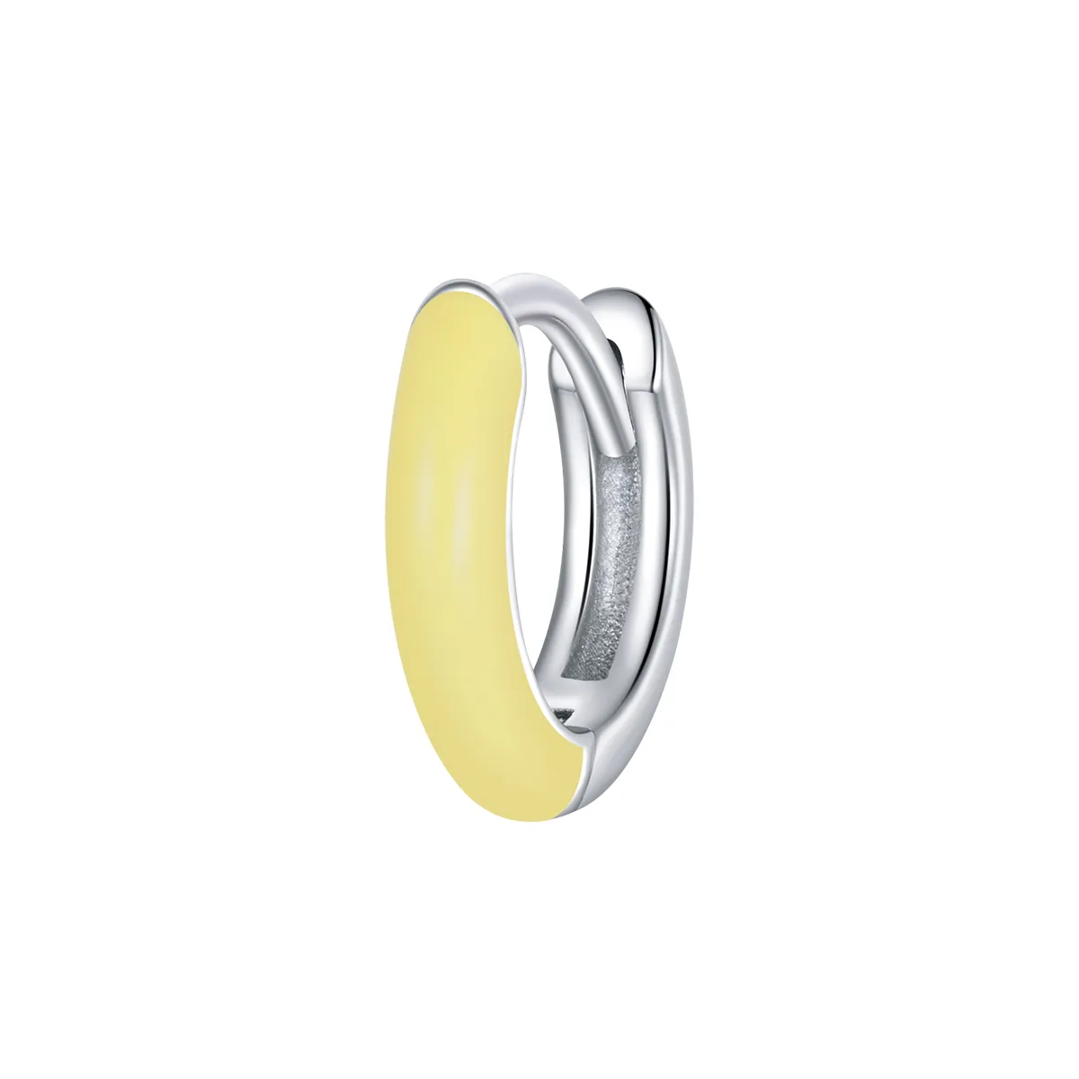 Pandora Style Little Yellow Hoop øredobber - BSE488-YE