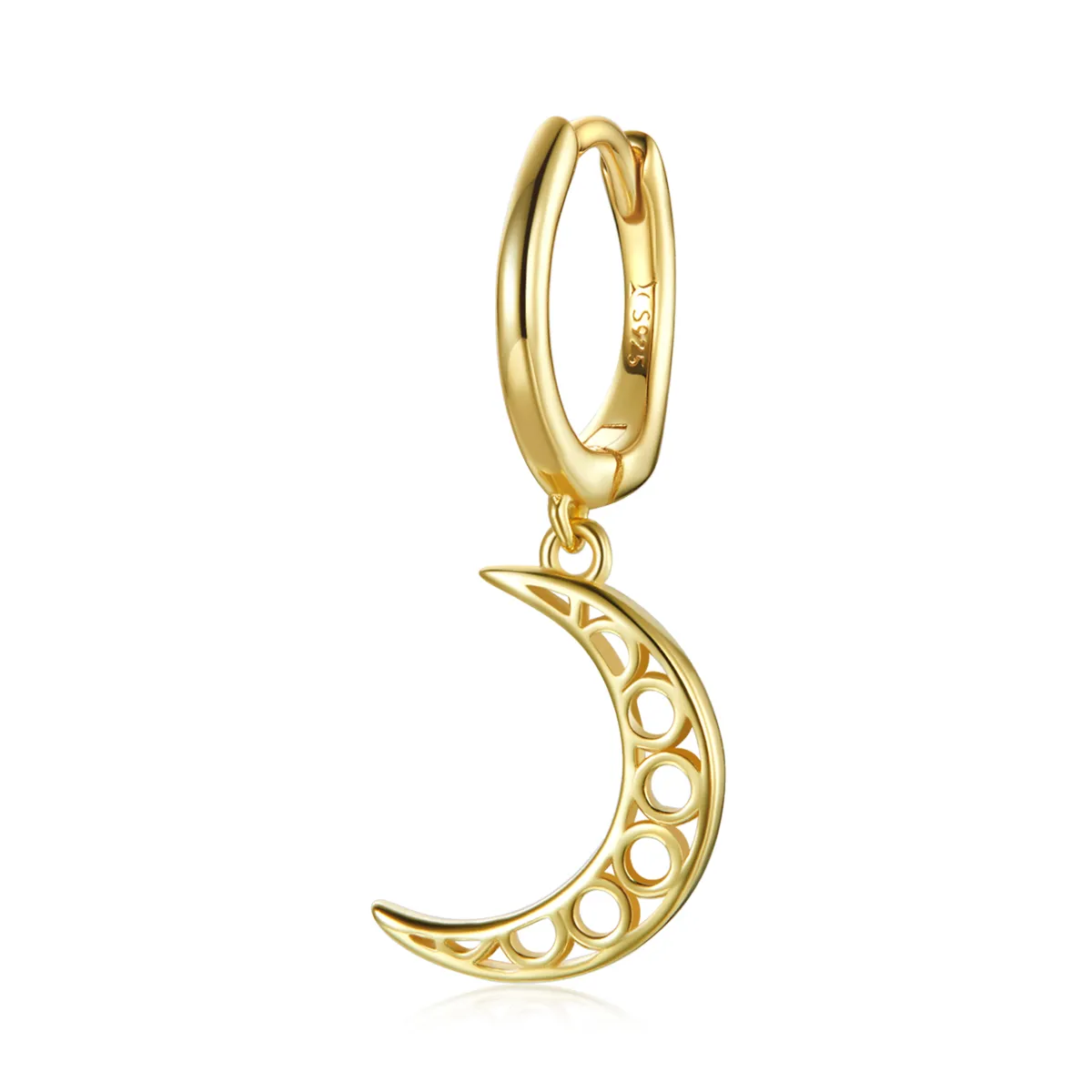 Pandora Style Minimalism - Crescent Hoop øredobber - SCE1191