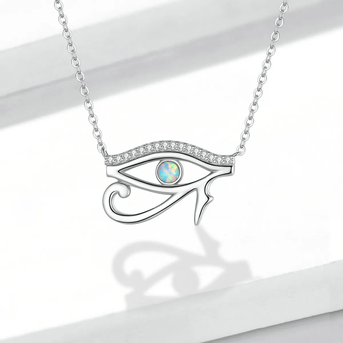 Pandora Style Eye of Horus Halskjede - BSN241