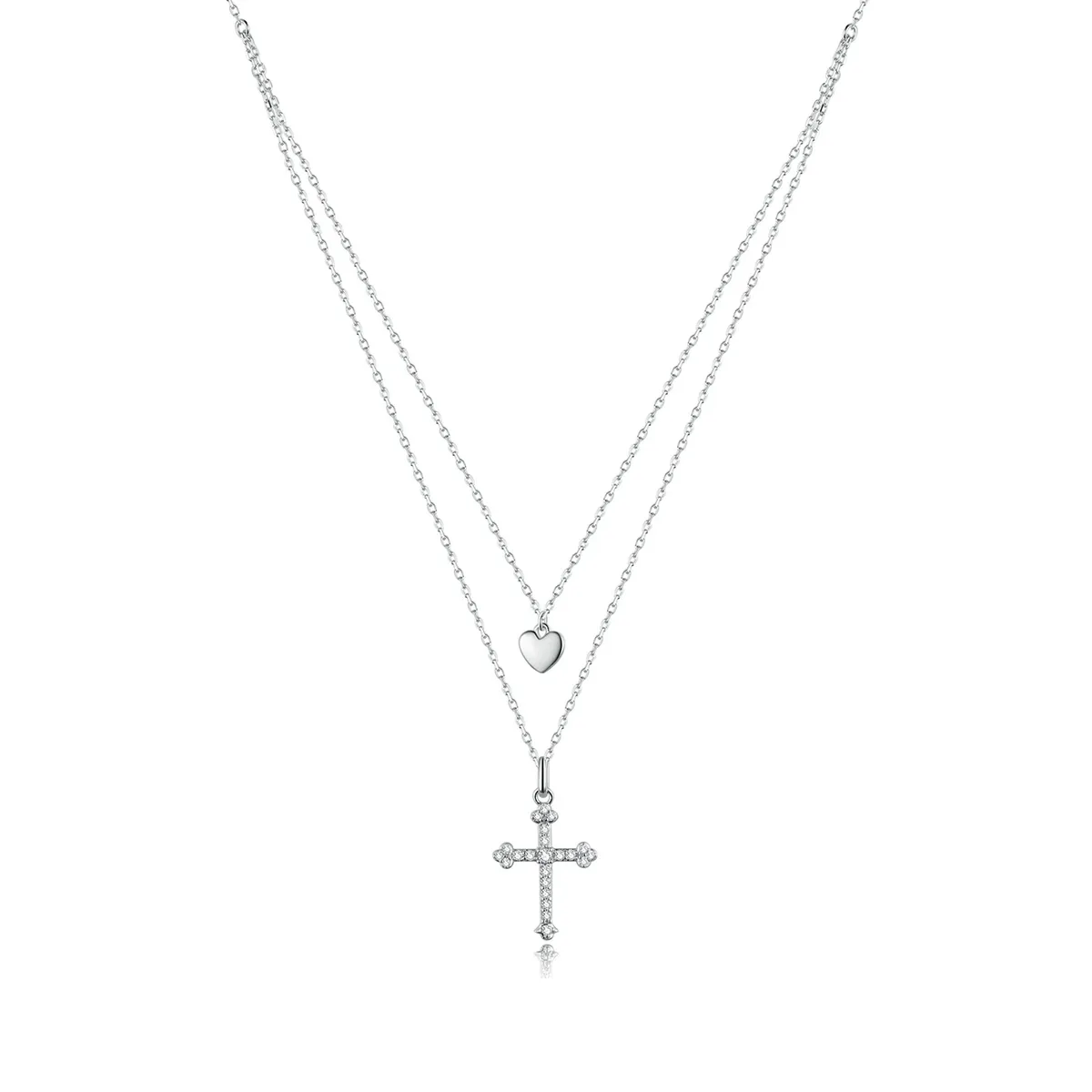 Pandora Style Love Cross Halskjede - BSN197