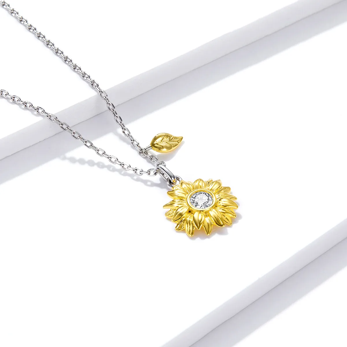 Pandora Style Sun Flower Halskjede - BSN212