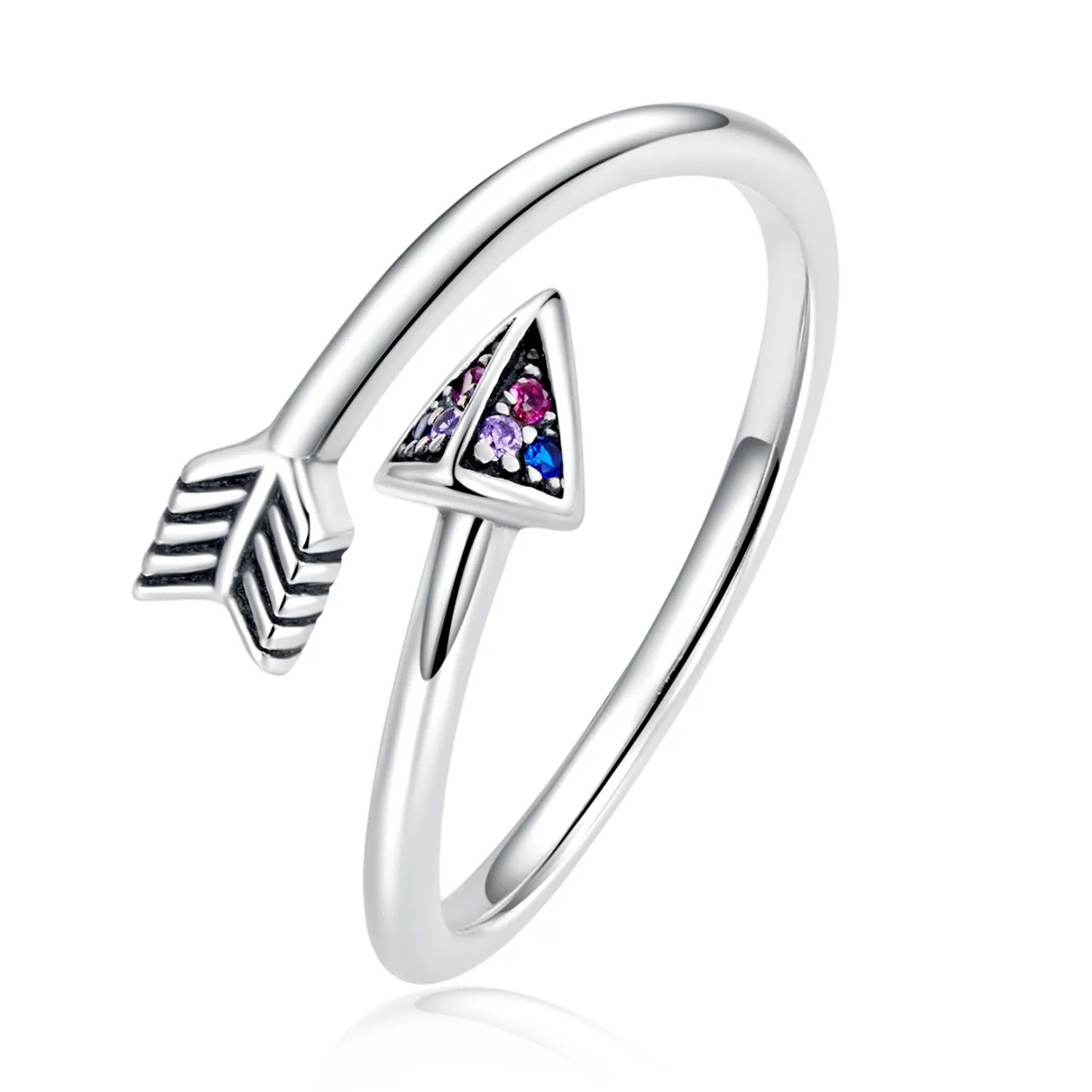 Pandora Style Arrow of Love Åpen Ring - SCR820