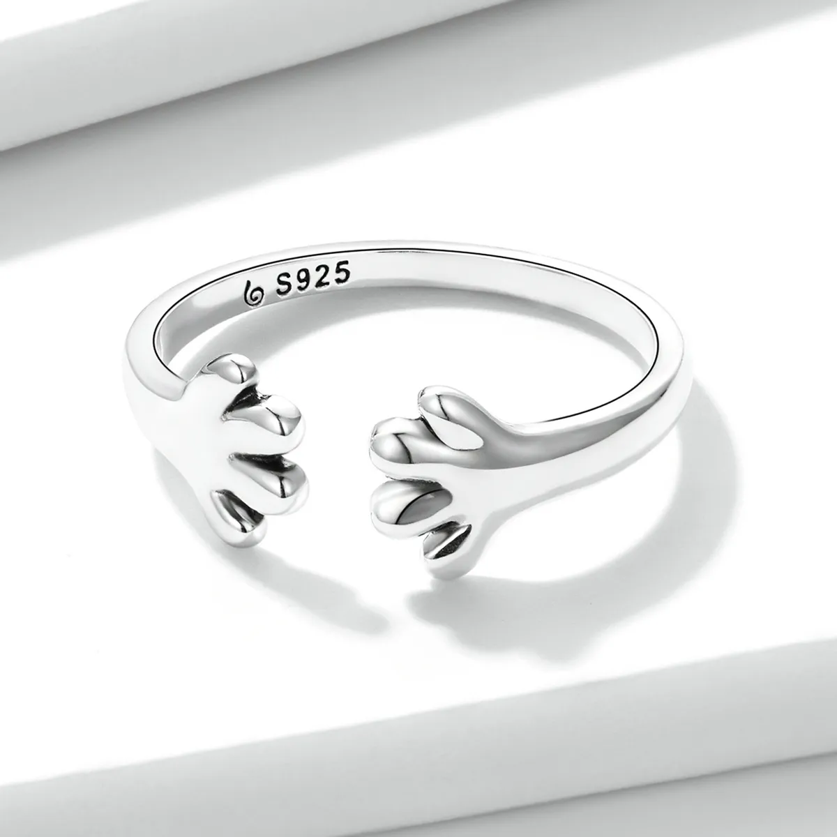 Pandora Style Cute Puppy Open Ring - BSR225