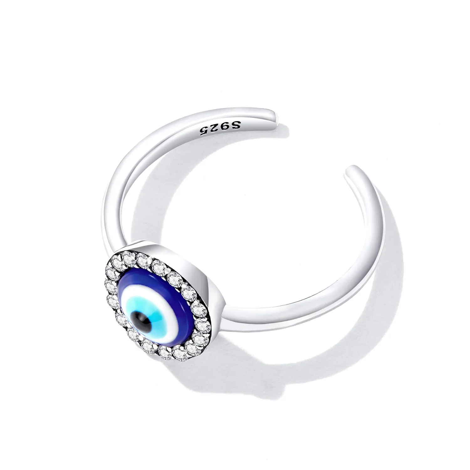 Pandora Style Devil Eye Open Ring - BSR254