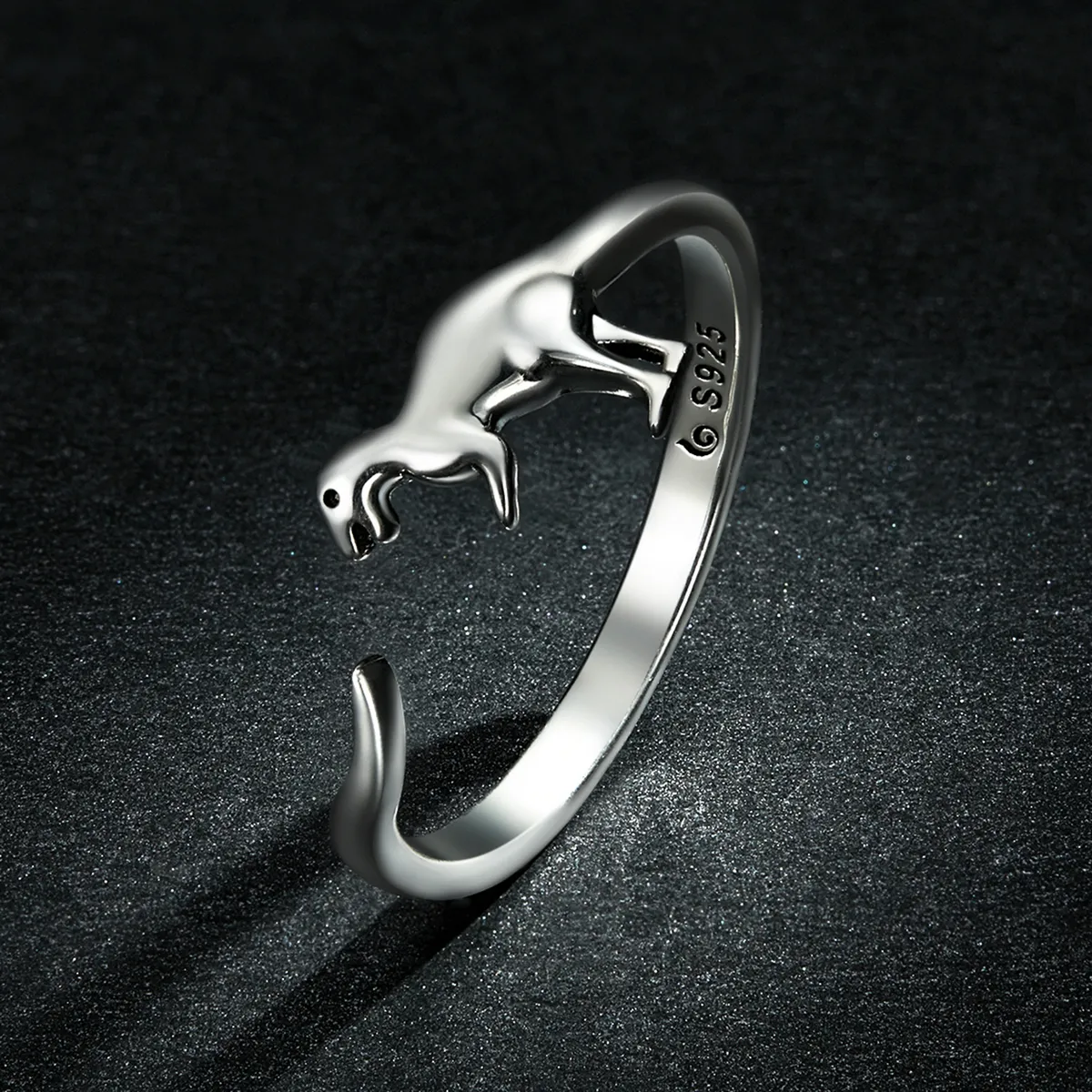 Pandora Style Dinosaur Open Ring - BSR226