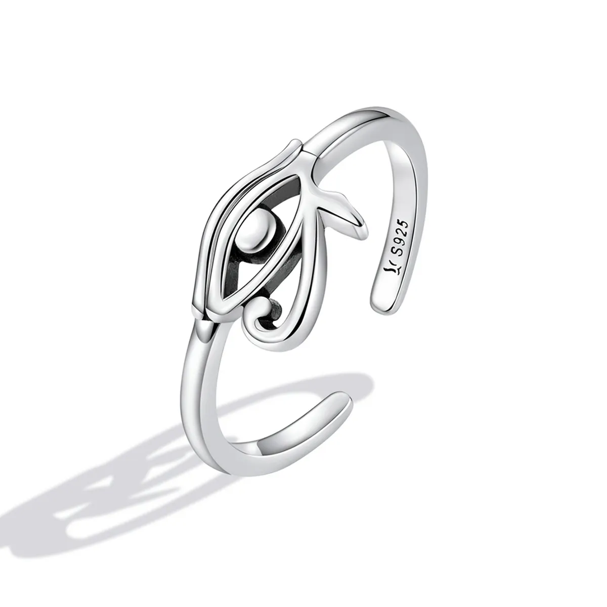 Pandora Style Eye of Horus åpen ring - SCR801