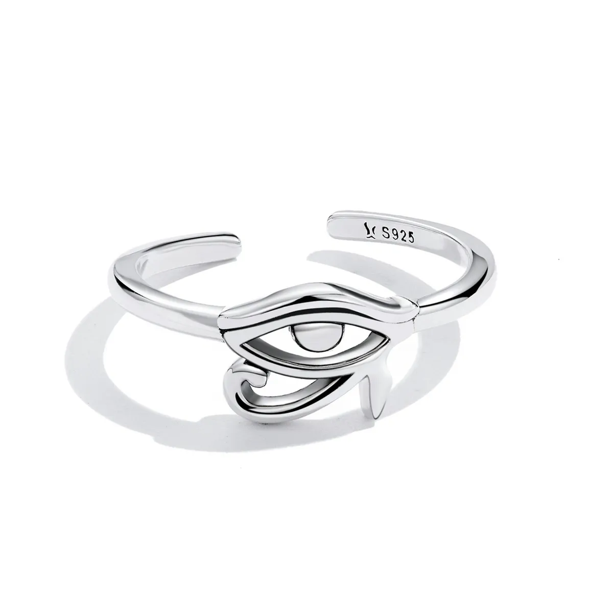 Pandora Style Eye of Horus åpen ring - SCR801