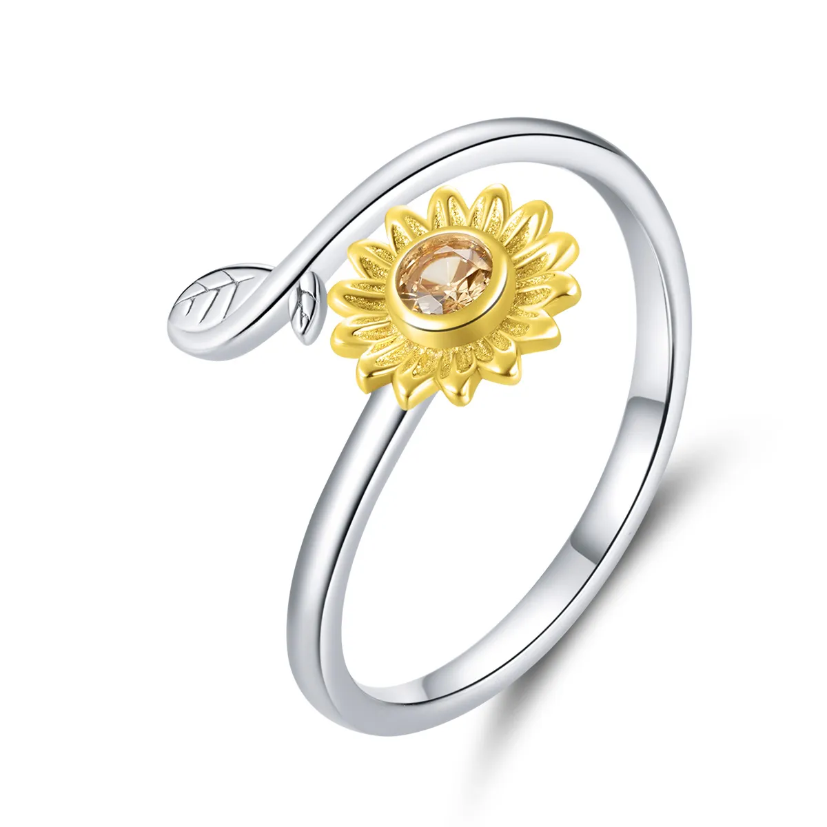 Pandora Style Fresh Daisy Open Ring - BSR127