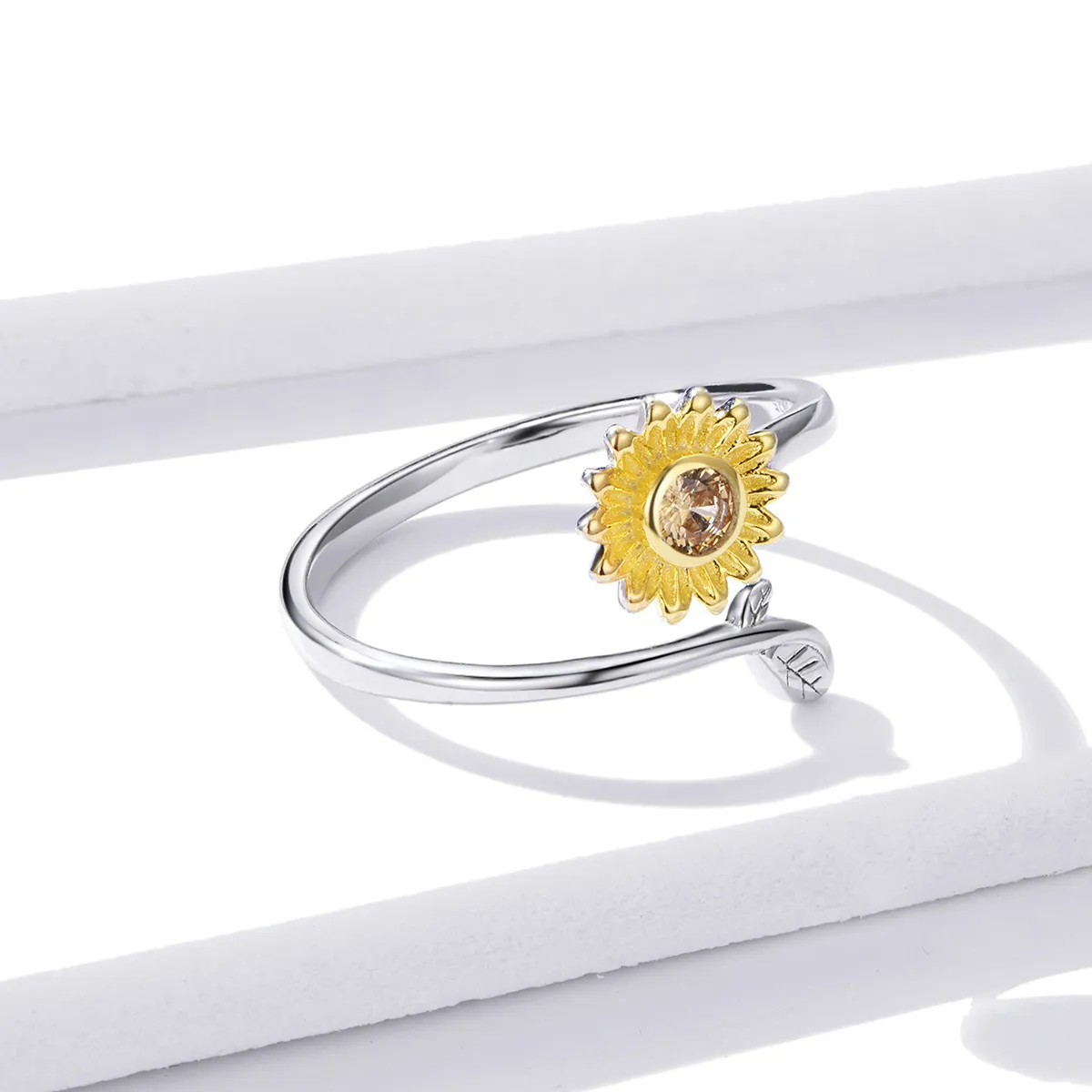 Pandora Style Fresh Daisy Open Ring - BSR127