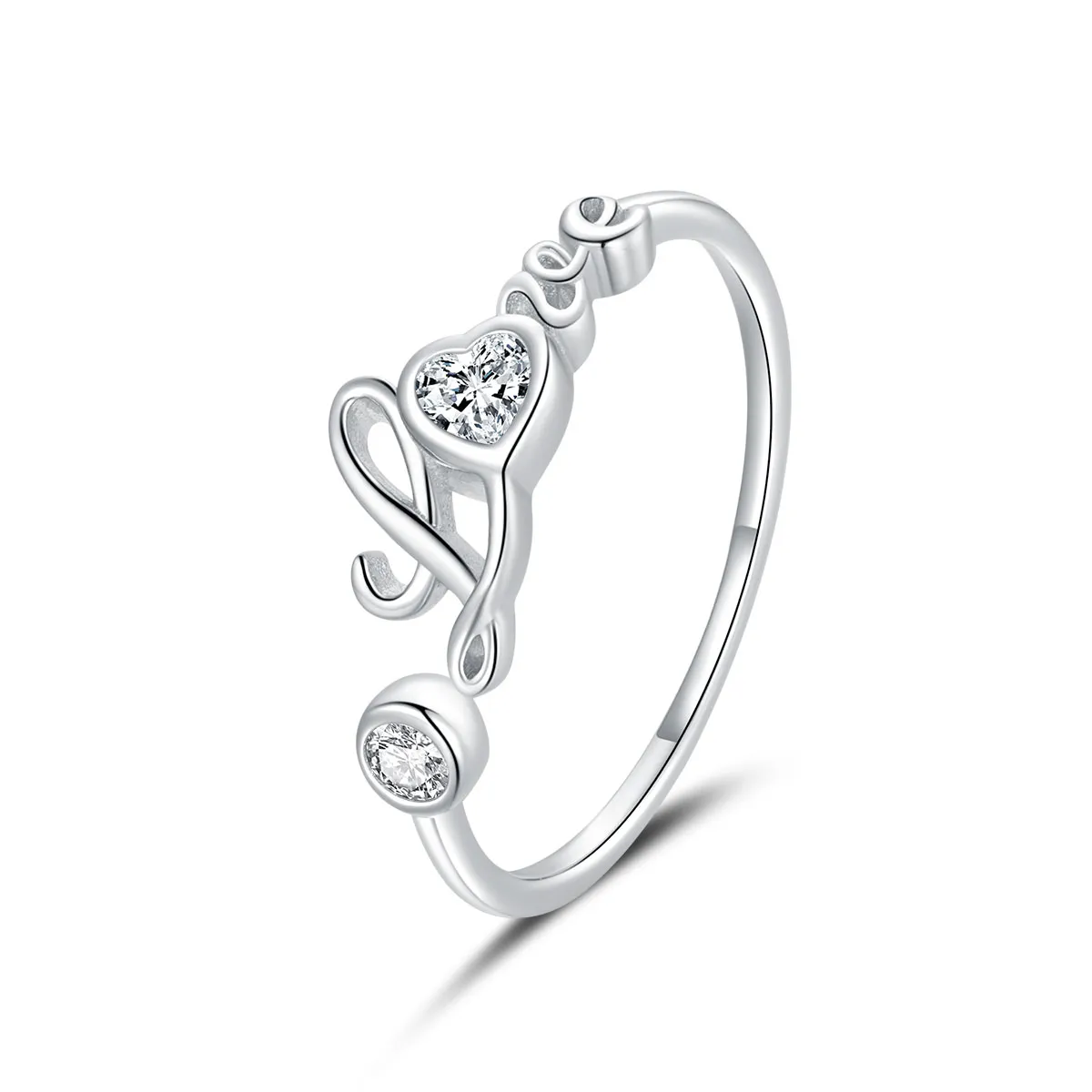 pandora style love open ring bsr146