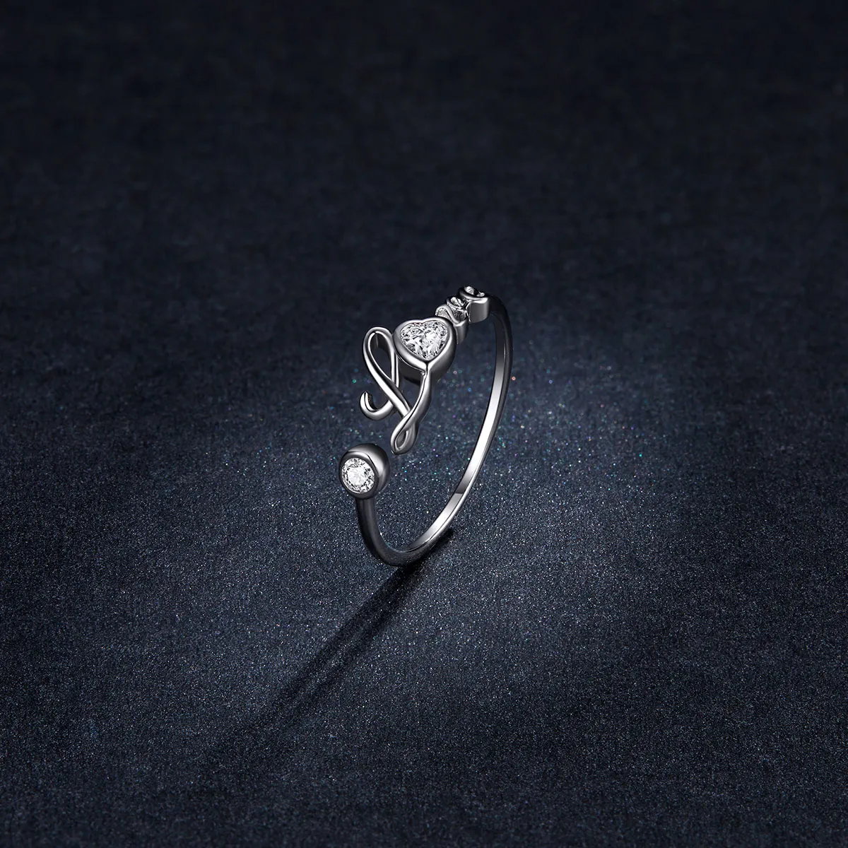 Pandora Style Love Open Ring - BSR146