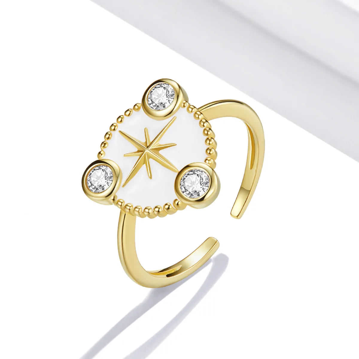 Pandora Style Personality Star Åpen Ring - SCR733