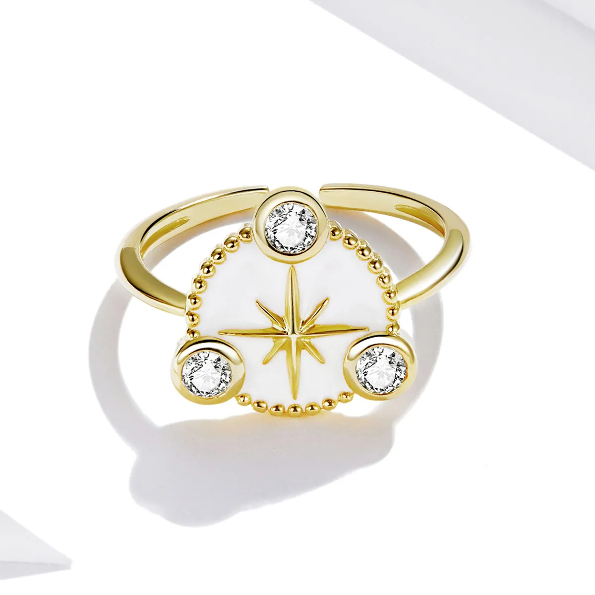 Pandora Style Personality Star Åpen Ring - SCR733