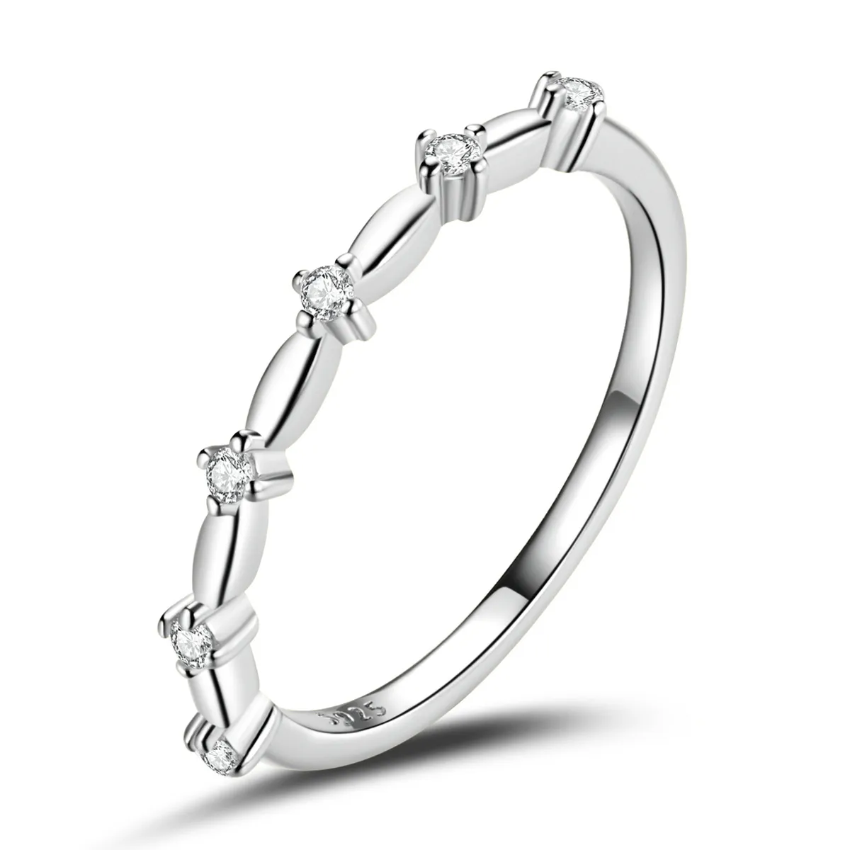 Pandora Style Simple - Starry Ring - BSR206-A