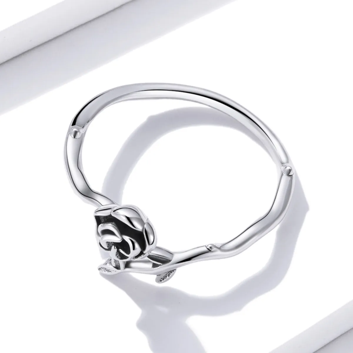 Pandora Style Torny Rose Åpen Ring - BSR196