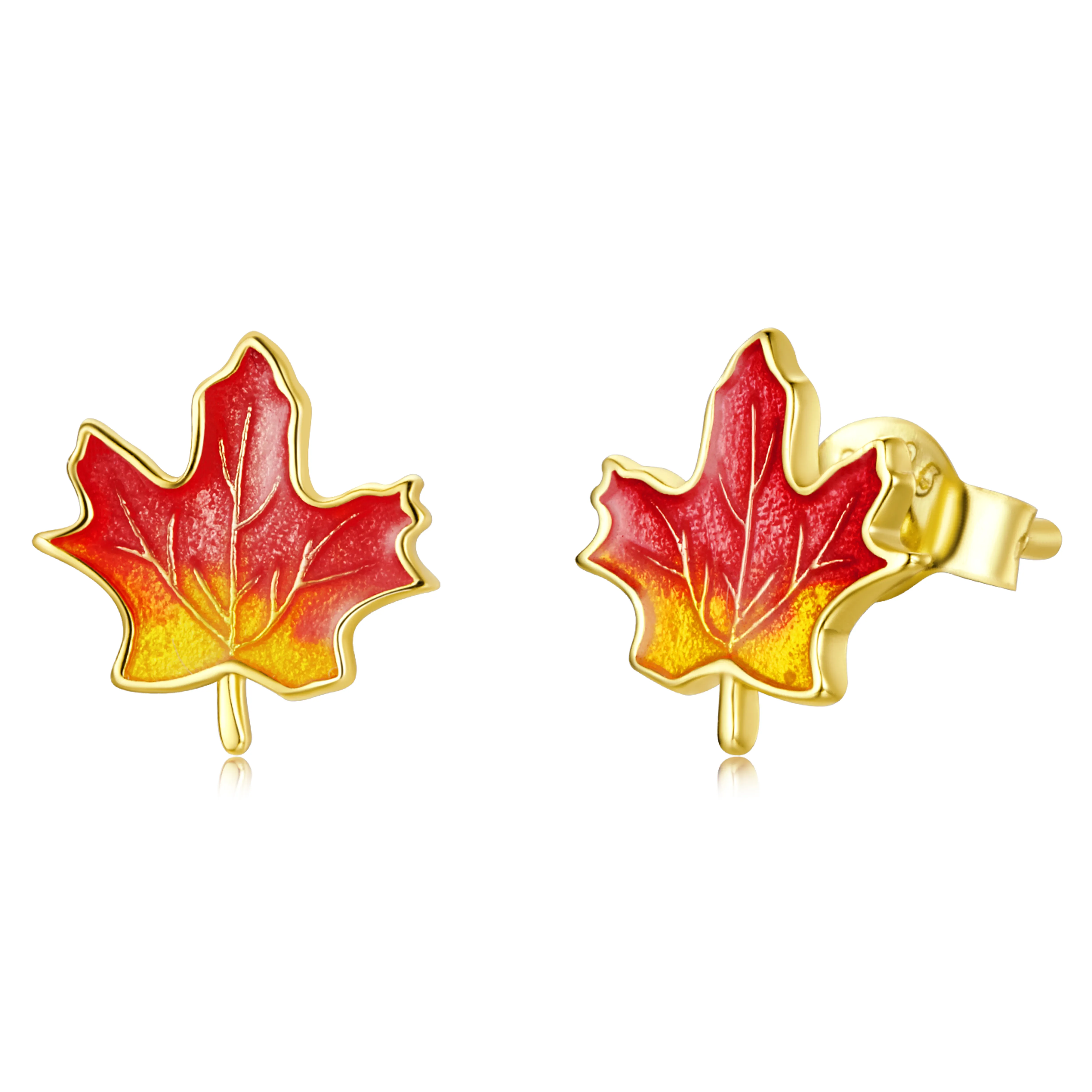 Pandora Style Autumn - Maple Leaf Stud øredobber - SCE1244