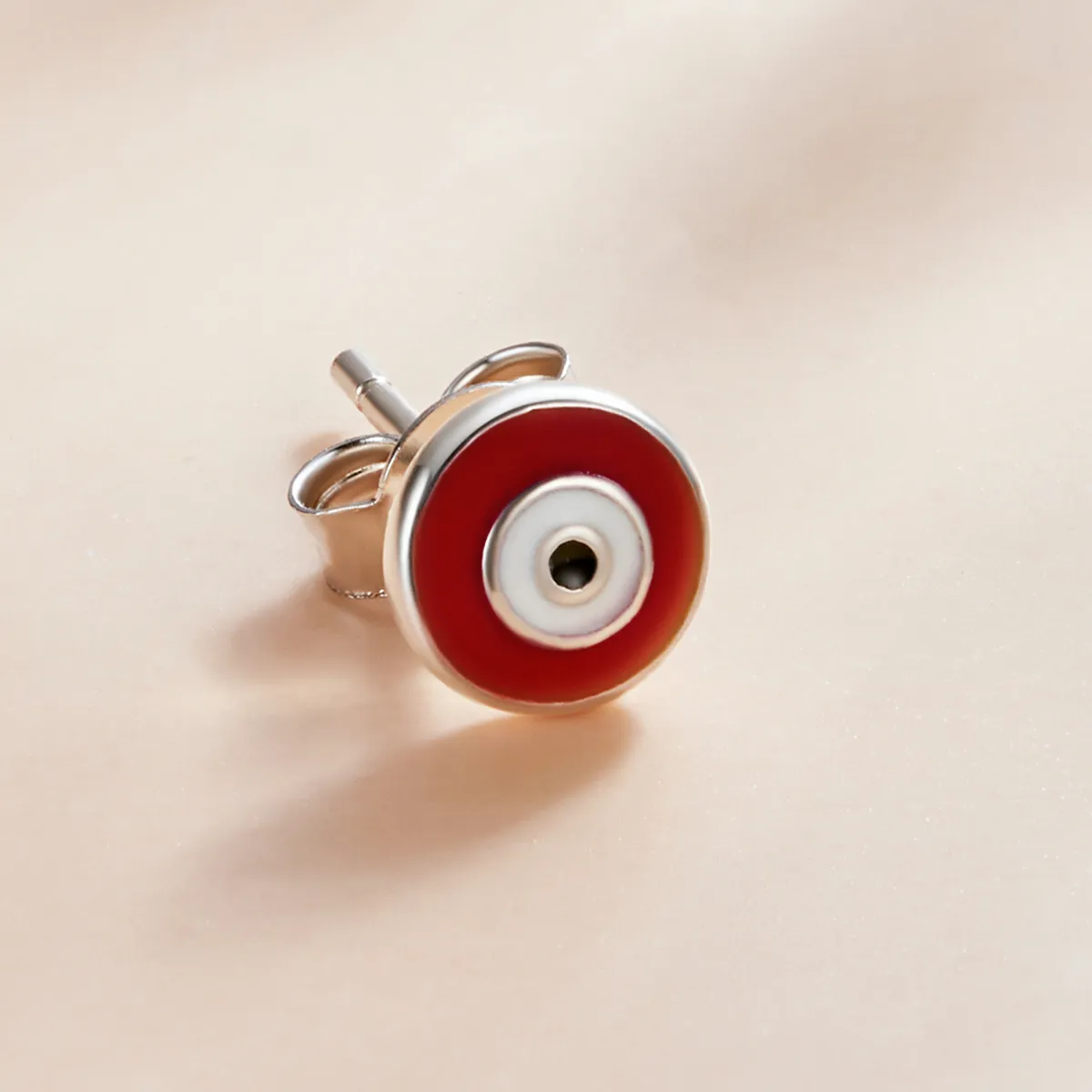 Pandora Style Devil Eye Stud øredobber - SCE1207-RD