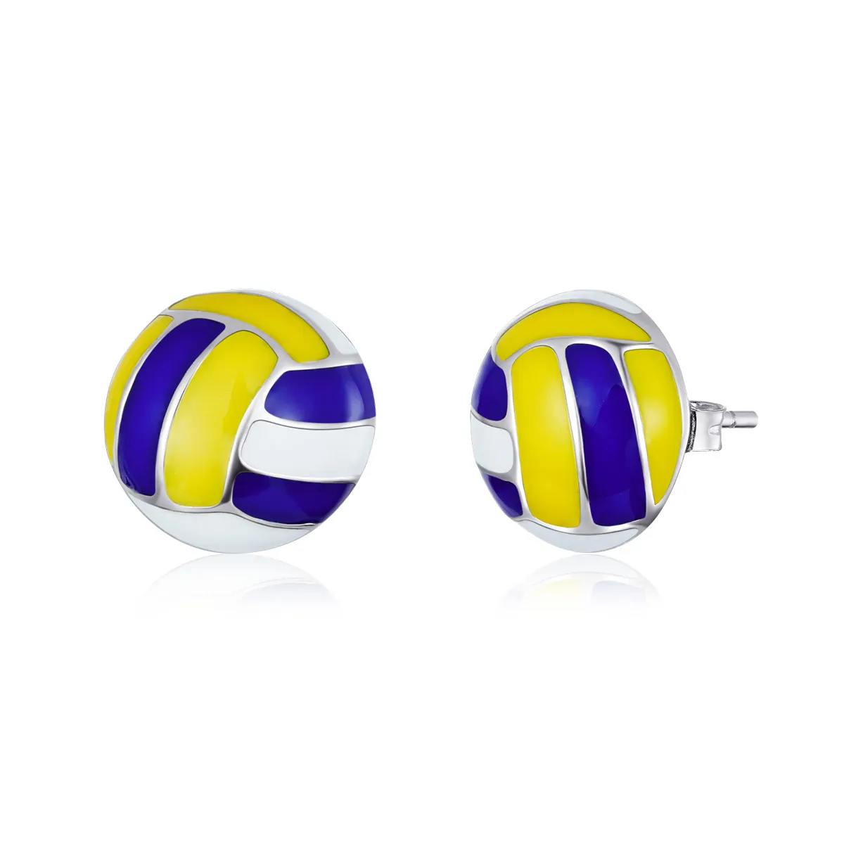 Pandora Style Dynamic Volleyball øredobber - SCE902