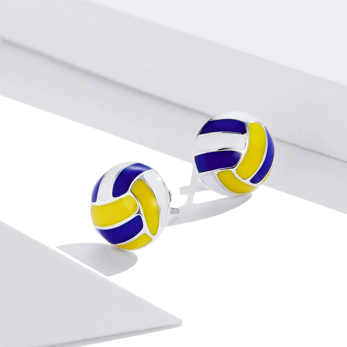 Pandora Style Dynamic Volleyball øredobber - SCE902