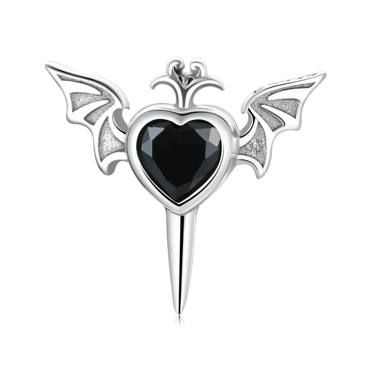 pandora style love wings øredobber sce1179 bk