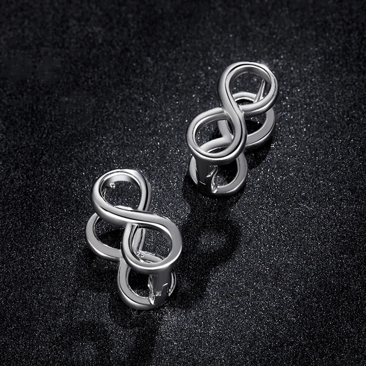 Pandora Style Minimalism - Infinity Stud øredobber - BSE503