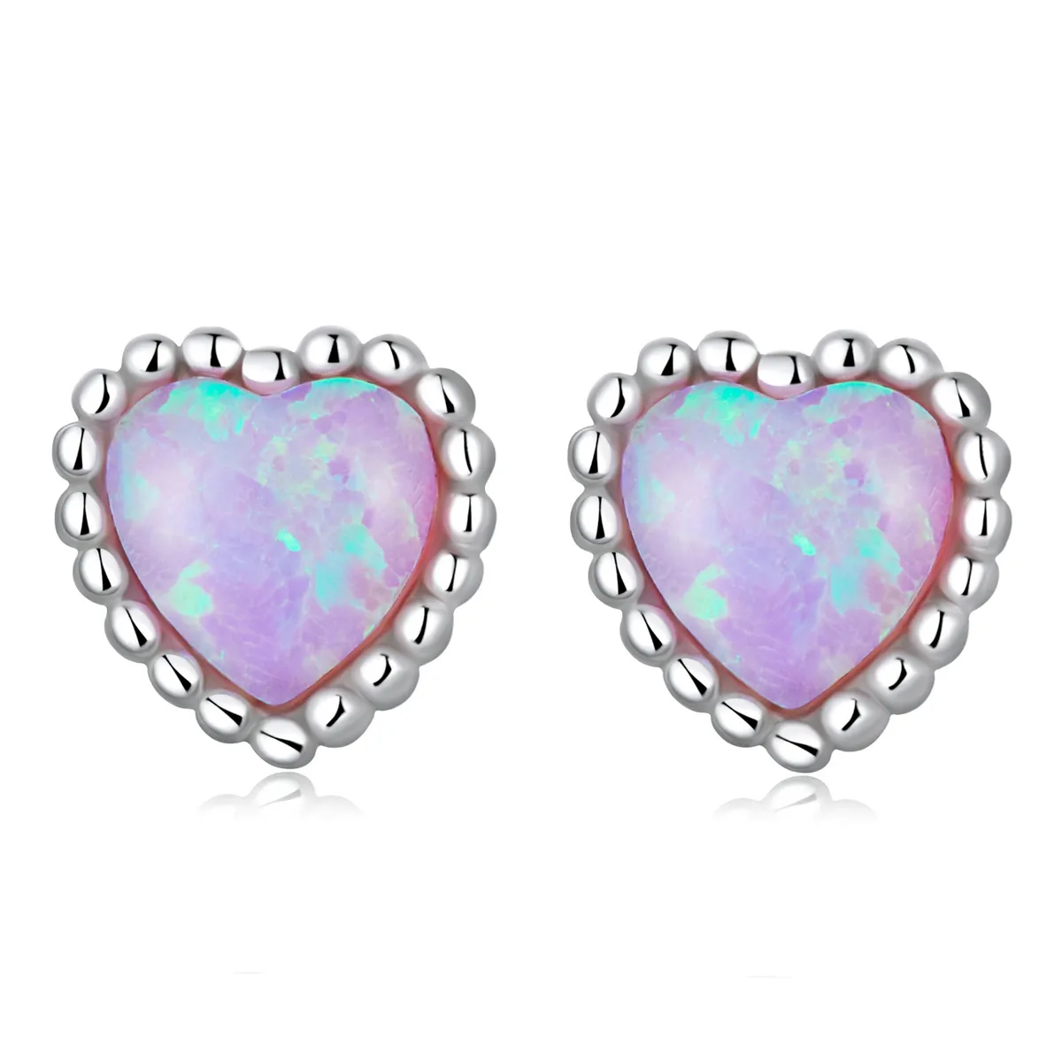 Pandora Style Opal Love Stud øredobber - SCE1383