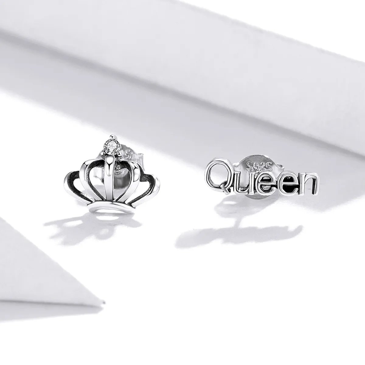 Pandora Style Simple Crown Stud øredobber - SCE934