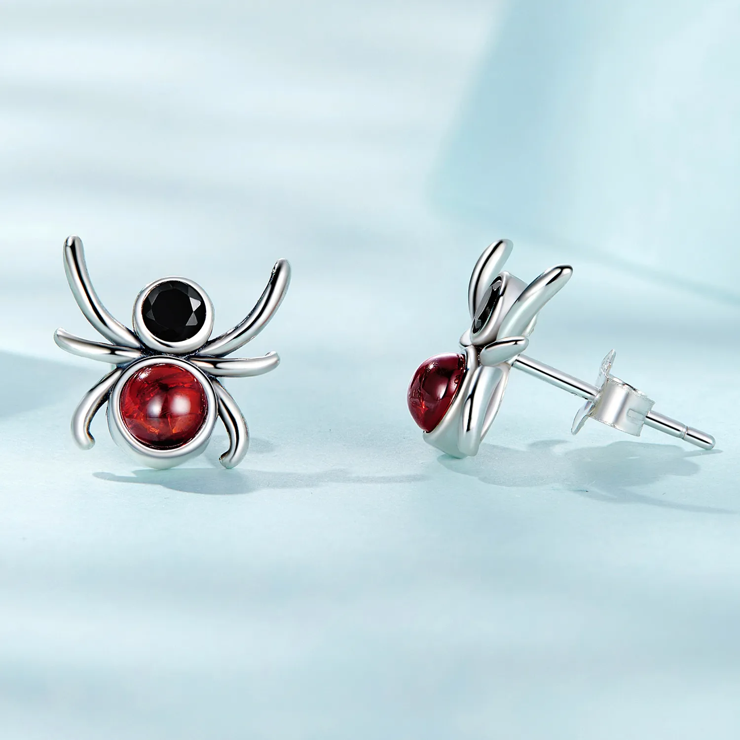 Pandora Style Spider Stud øredobber - SCE1517