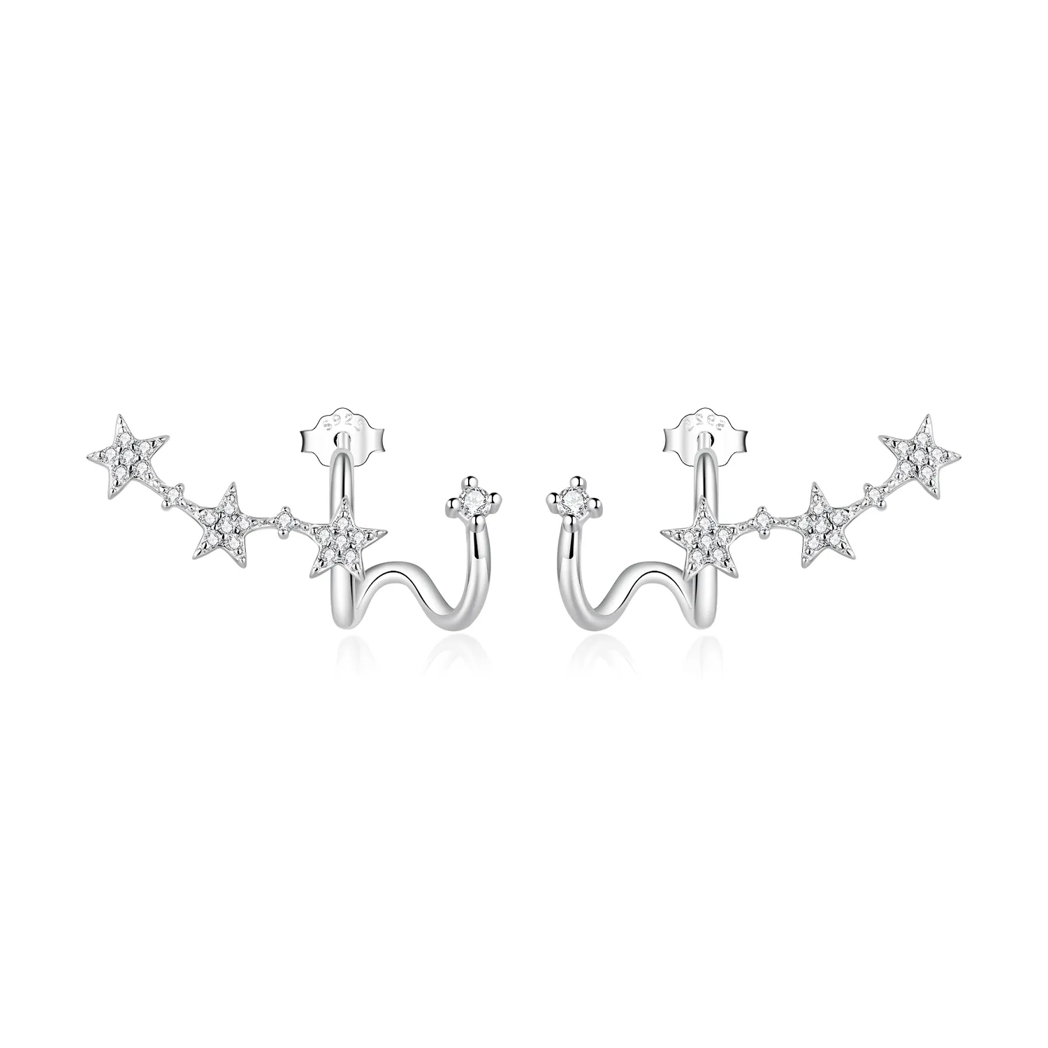 Pandora Style Star Stud øredobber - BSE700