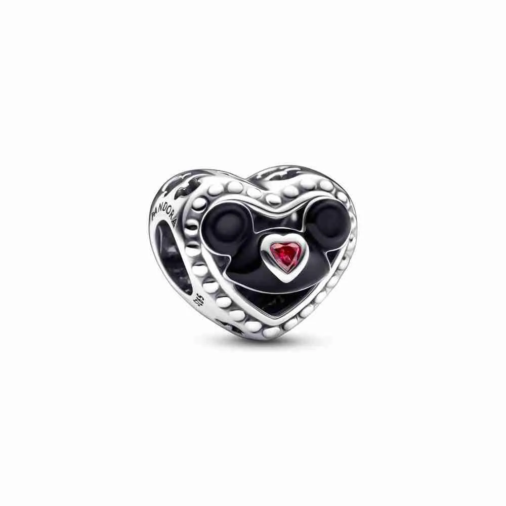 pandora disney parks mikke mus ørehatt og slott charm 792276c01