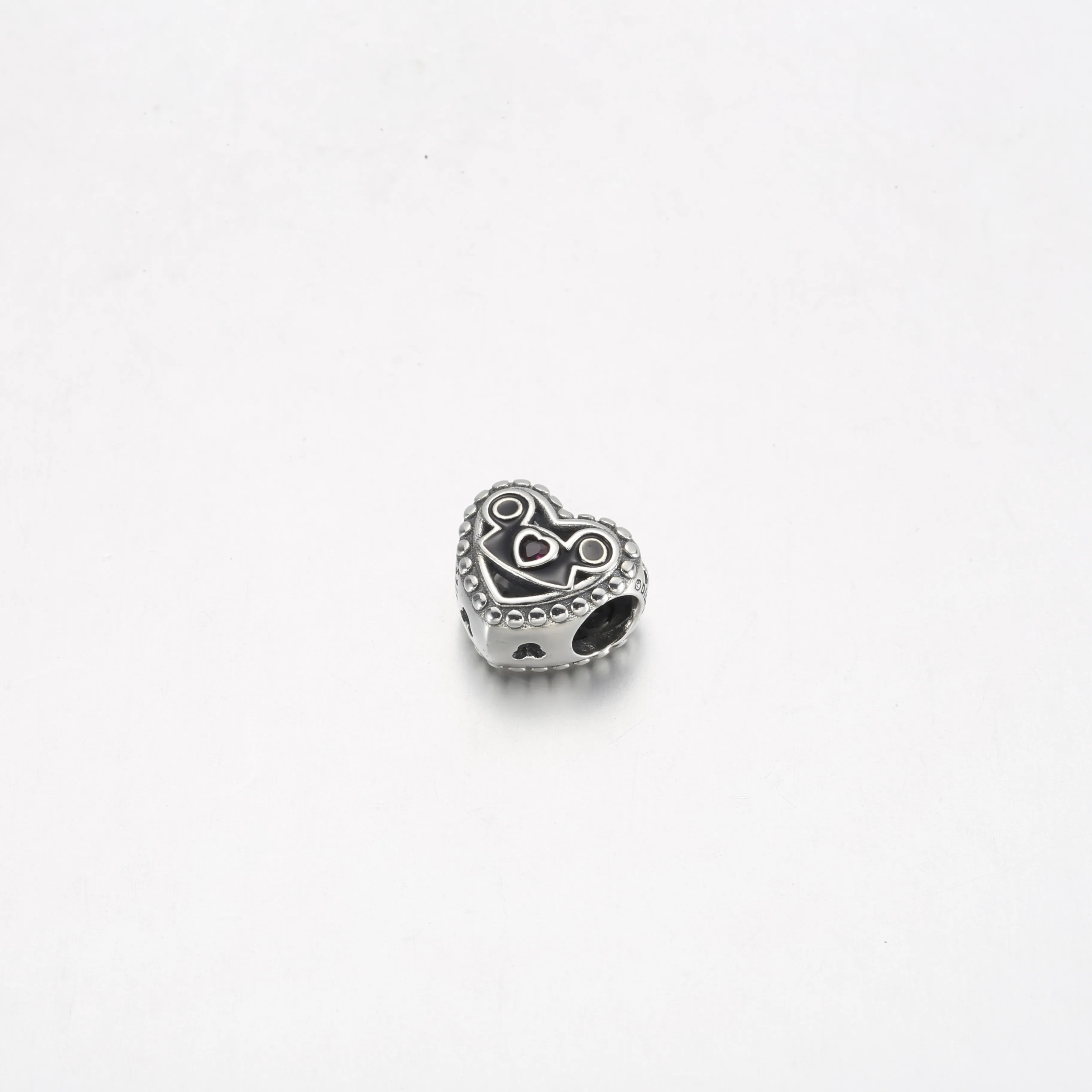 Pandora Disney Parks Mikke Mus Ørehatt og Slott Charm - 792276C01