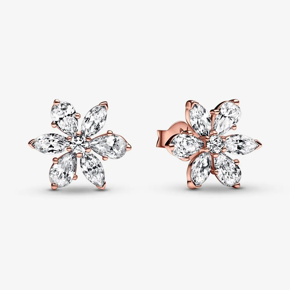 PANDORA Sparkling Herbarium Cluster Stud Earrings - 282407C01