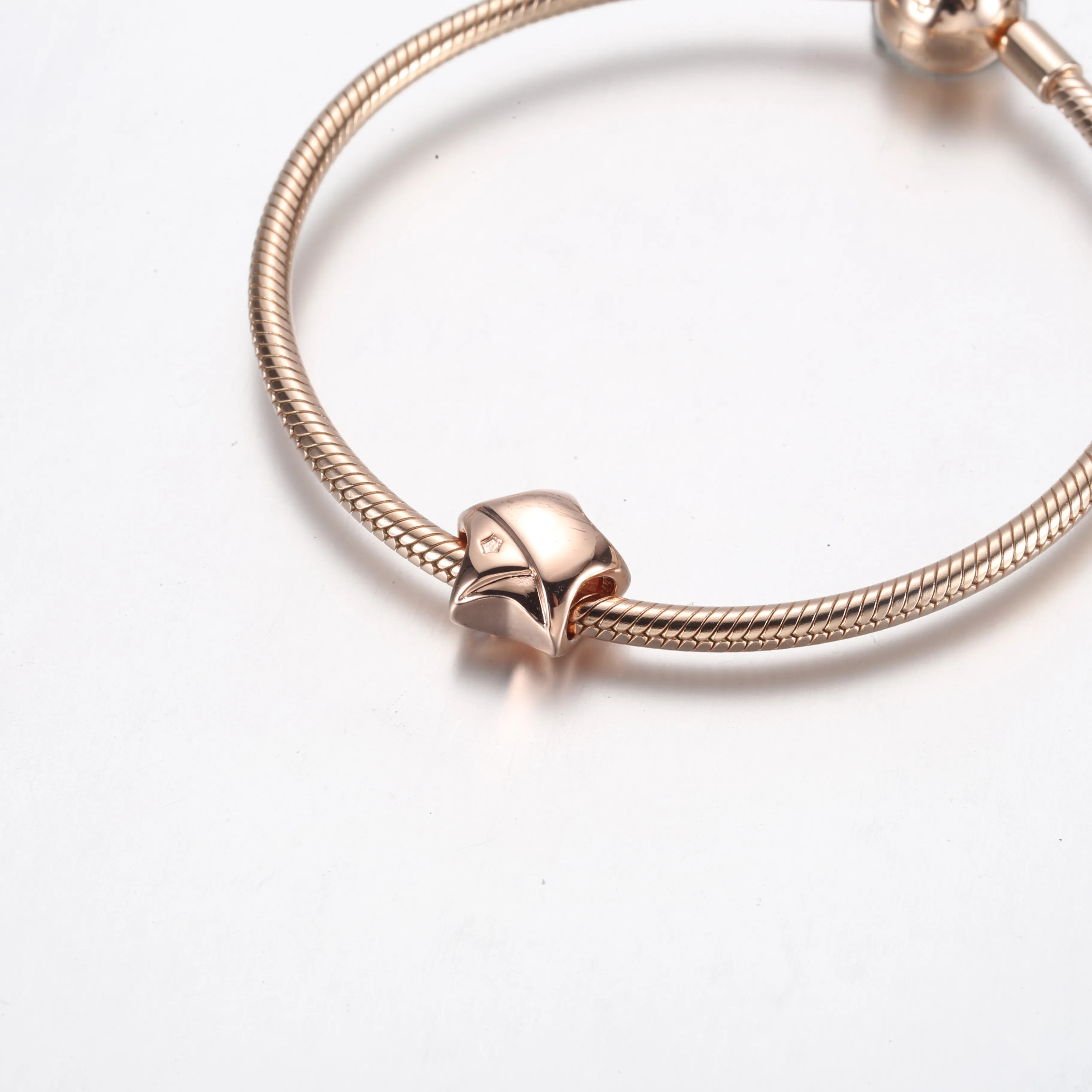 Pandora Rose Gold Luck Star Charm - 782484C01